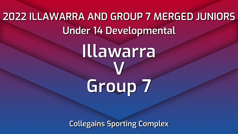 220917-Illawarra and Group 7 Merged Juniors Under 14 Developmental - Illawarra v Group 7 Slate Image