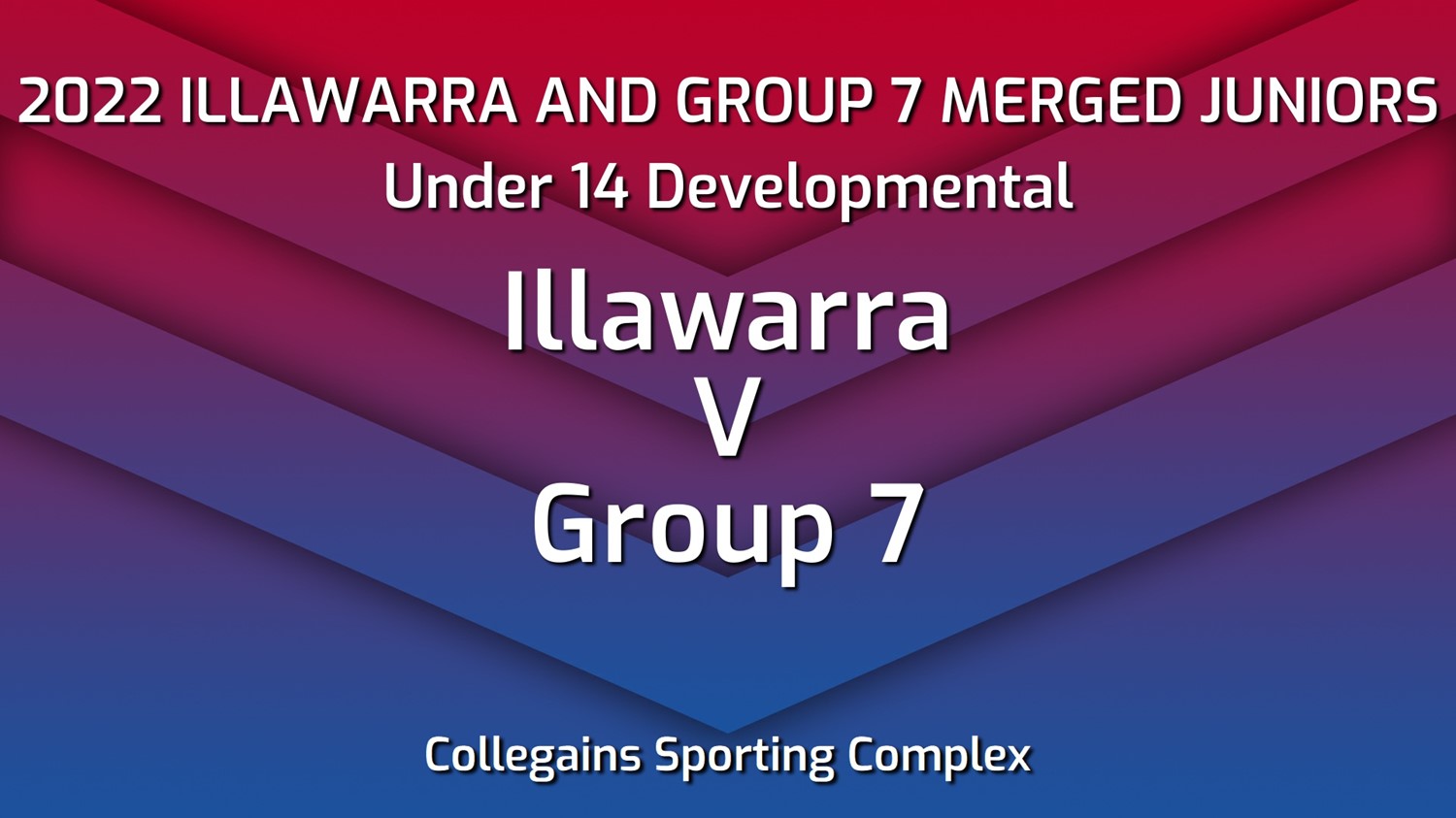 220917-Illawarra and Group 7 Merged Juniors Under 14 Developmental - Illawarra v Group 7 Minigame Slate Image