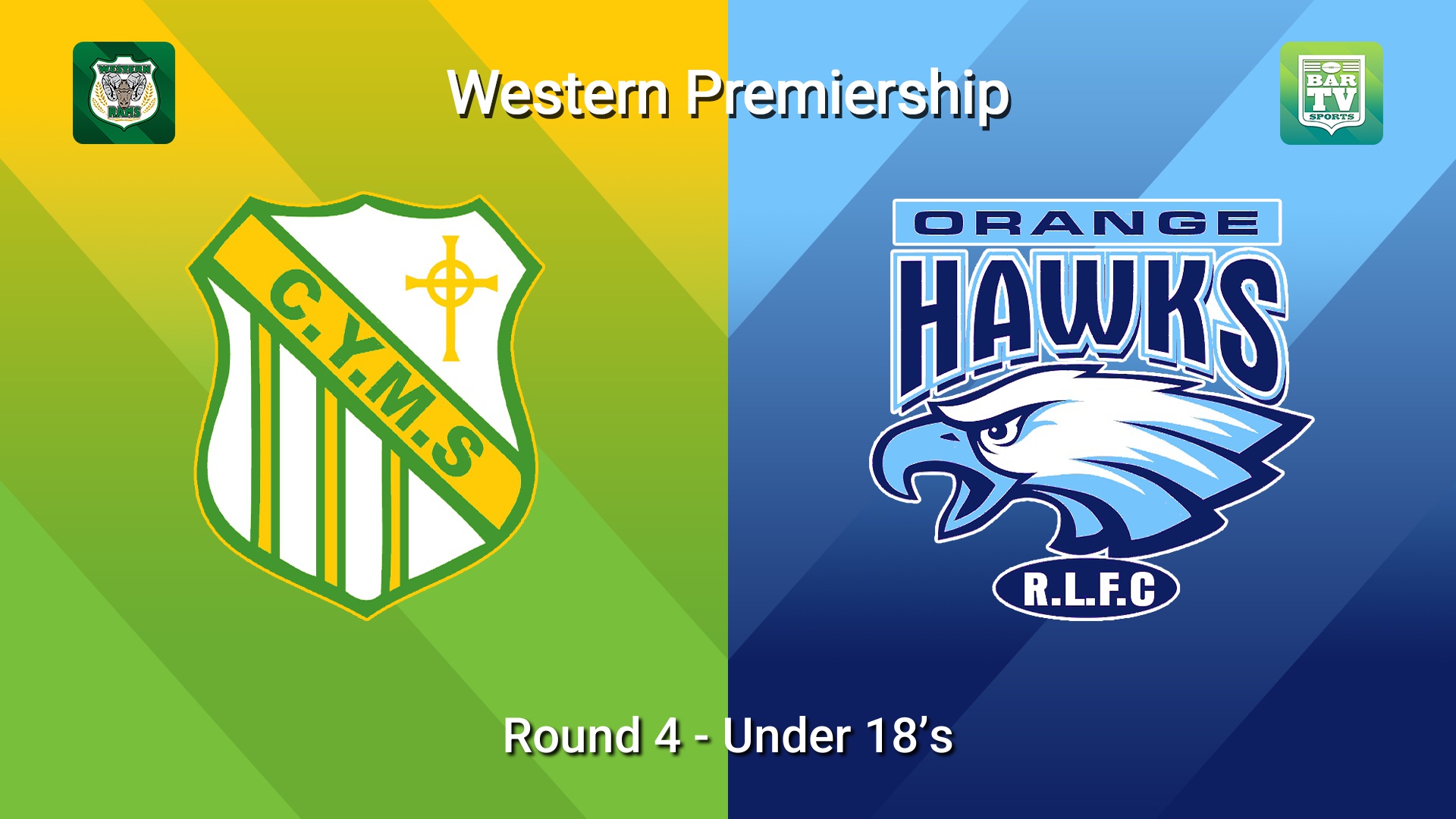 260509-video-Western Premiership Round 4 - Under 18’s - Orange CYMS v Orange Hawks Slate Image