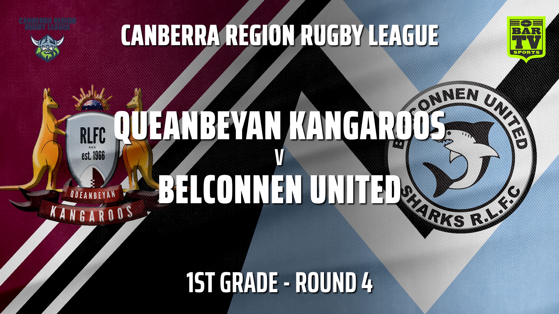210501-CRRL Round 4 - 1st Grade - Queanbeyan Kangaroos v Belconnen United Sharks Slate Image