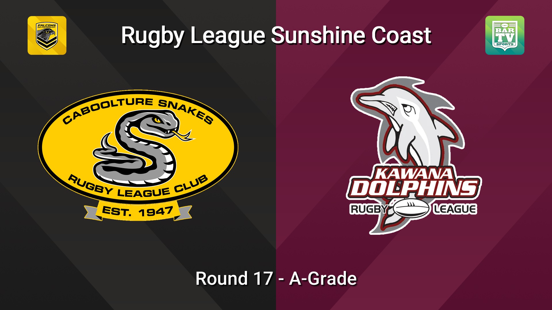 260808-video-Sunshine Coast RL Round 17 - A-Grade - Caboolture Snakes v Kawana Dolphins Slate Image