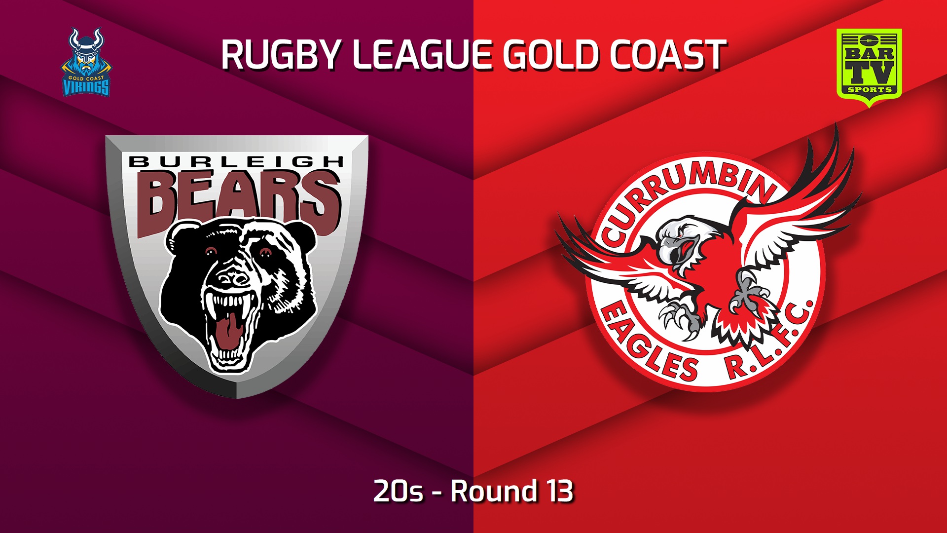 220709-Gold Coast Round 13 - 20s - Burleigh Bears v Currumbin Eagles Slate Image