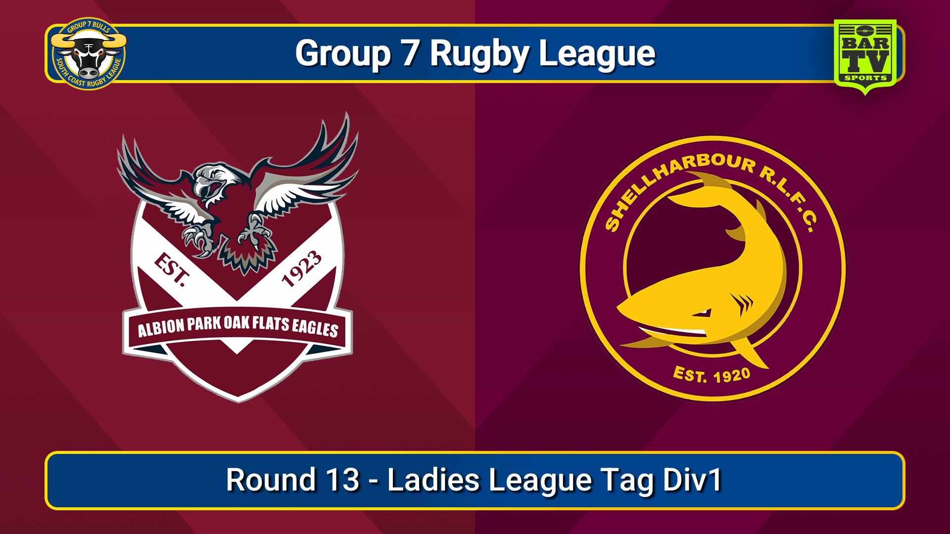 250720-video-South Coast Round 13 - Ladies League Tag Div1 - Albion Park Oak Flats v Shellharbour Sharks Minigame Slate Image