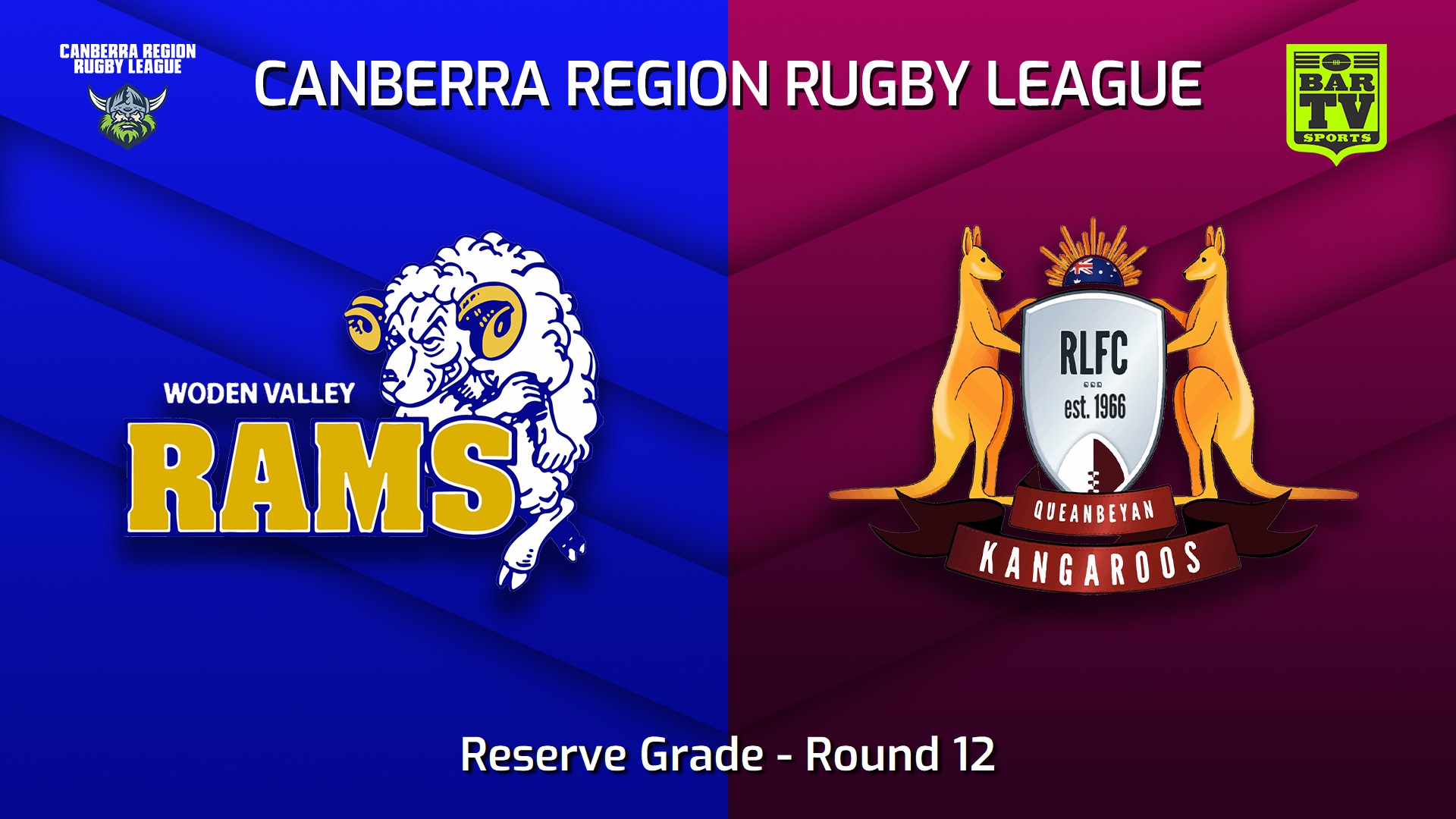 220709-Canberra Round 12 - Reserve Grade - Woden Valley Rams v Queanbeyan Kangaroos Slate Image
