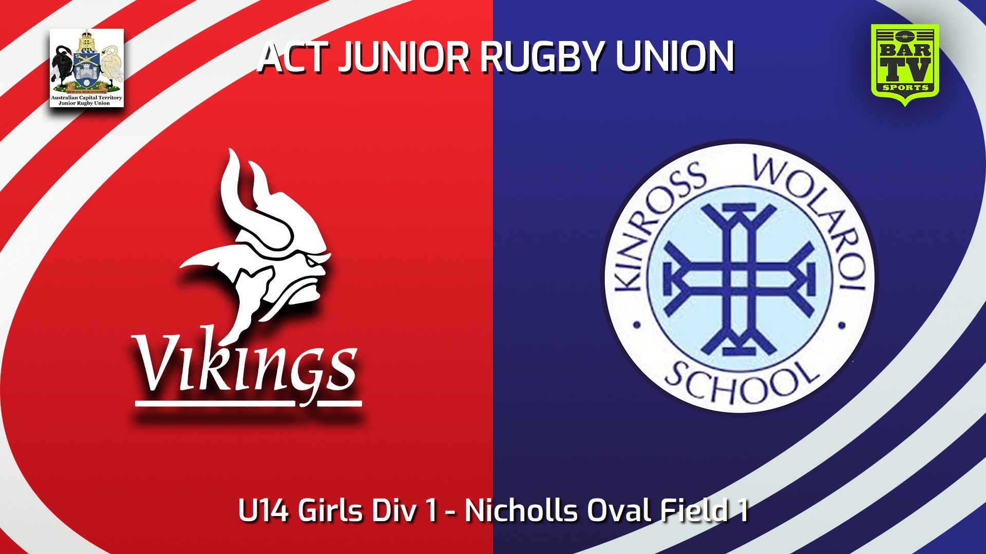250914-video-ACT Junior Rugby Union Grand Final - U14 Girls Div 1 - Tuggeranong Vikings v Kinross Wolarioi School Slate Image