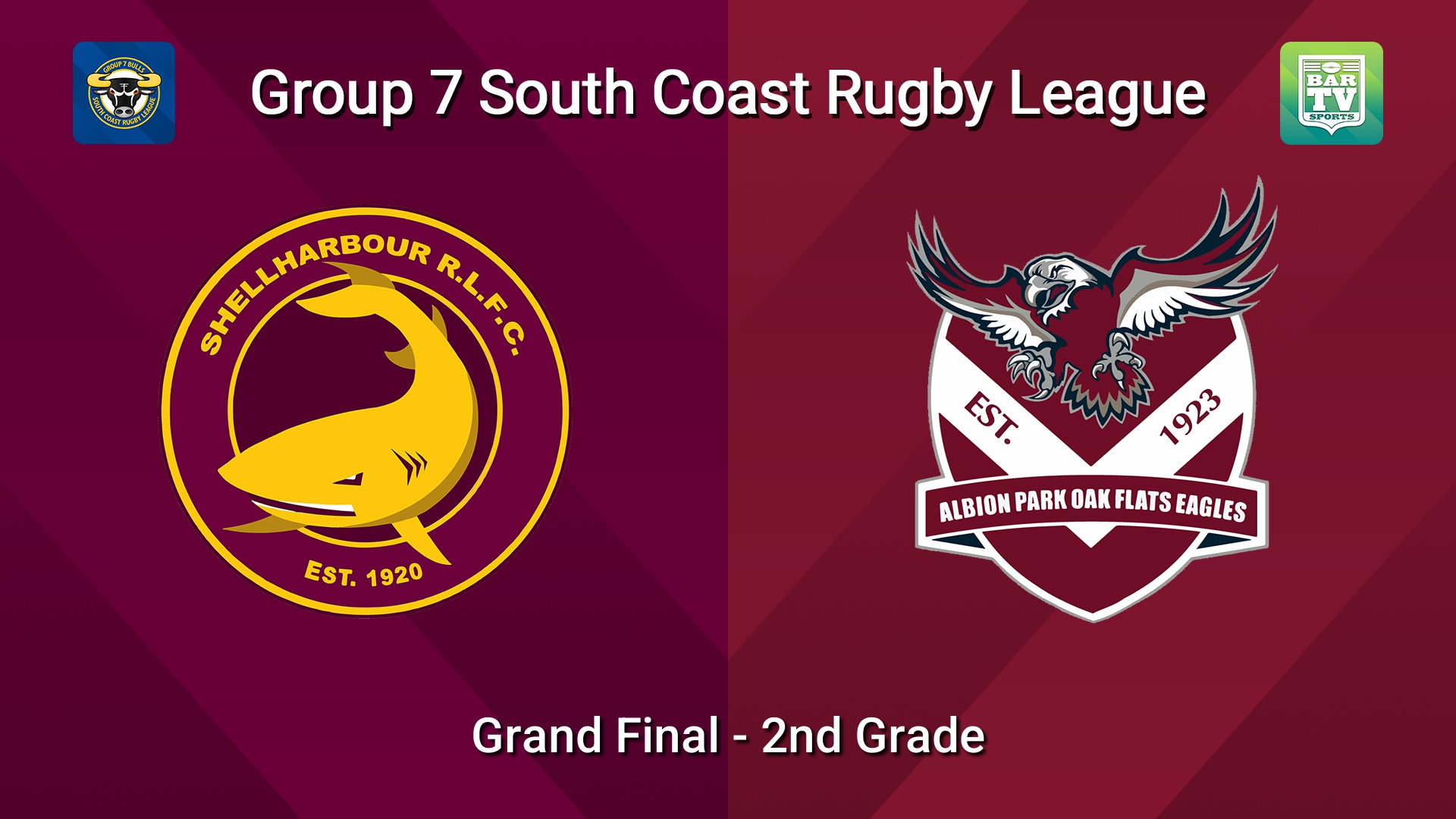 260926-video-South Coast Grand Final - 2nd Grade - Shellharbour Sharks v Albion Park Oak Flats Slate Image