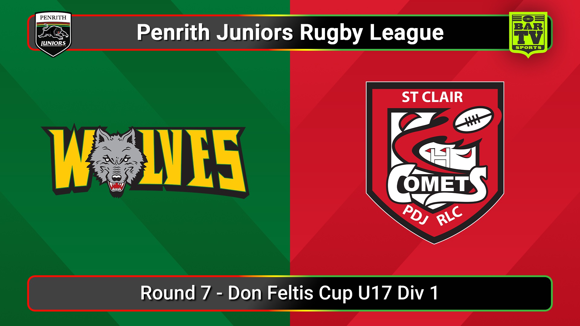 250531-video-Penrith & District Junior Rugby League Round 7 - Don Feltis Cup U17 Div 1 - Windsor Wolves v St Clair Slate Image
