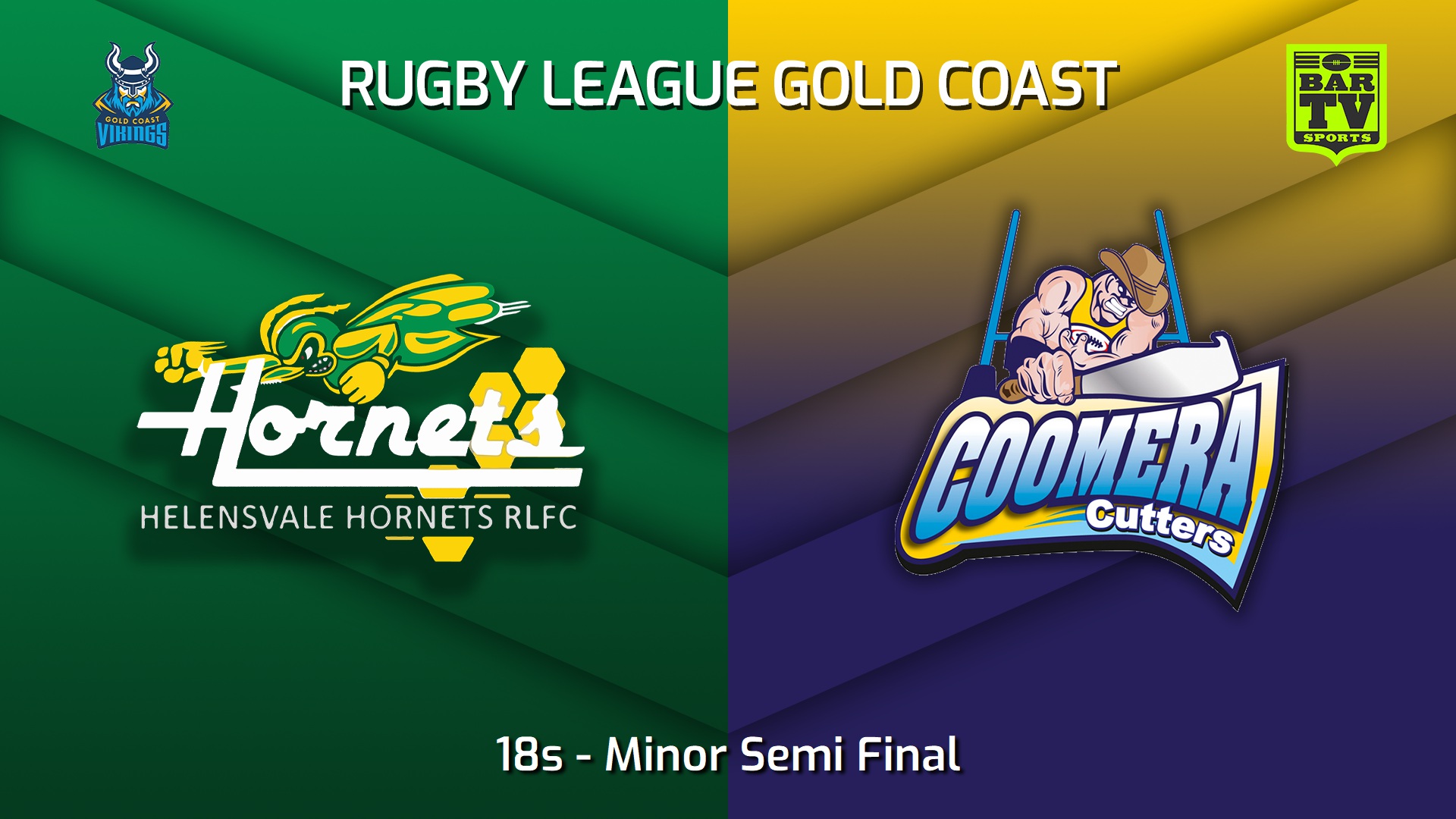 230819-Gold Coast Minor Semi Final - 18s - Helensvale Hornets v Coomera Cutters Slate Image