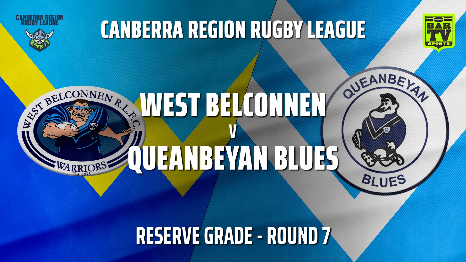 210529-CRRL Round 7 - Reserve Grade - West Belconnen Warriors v Queanbeyan Blues Slate Image