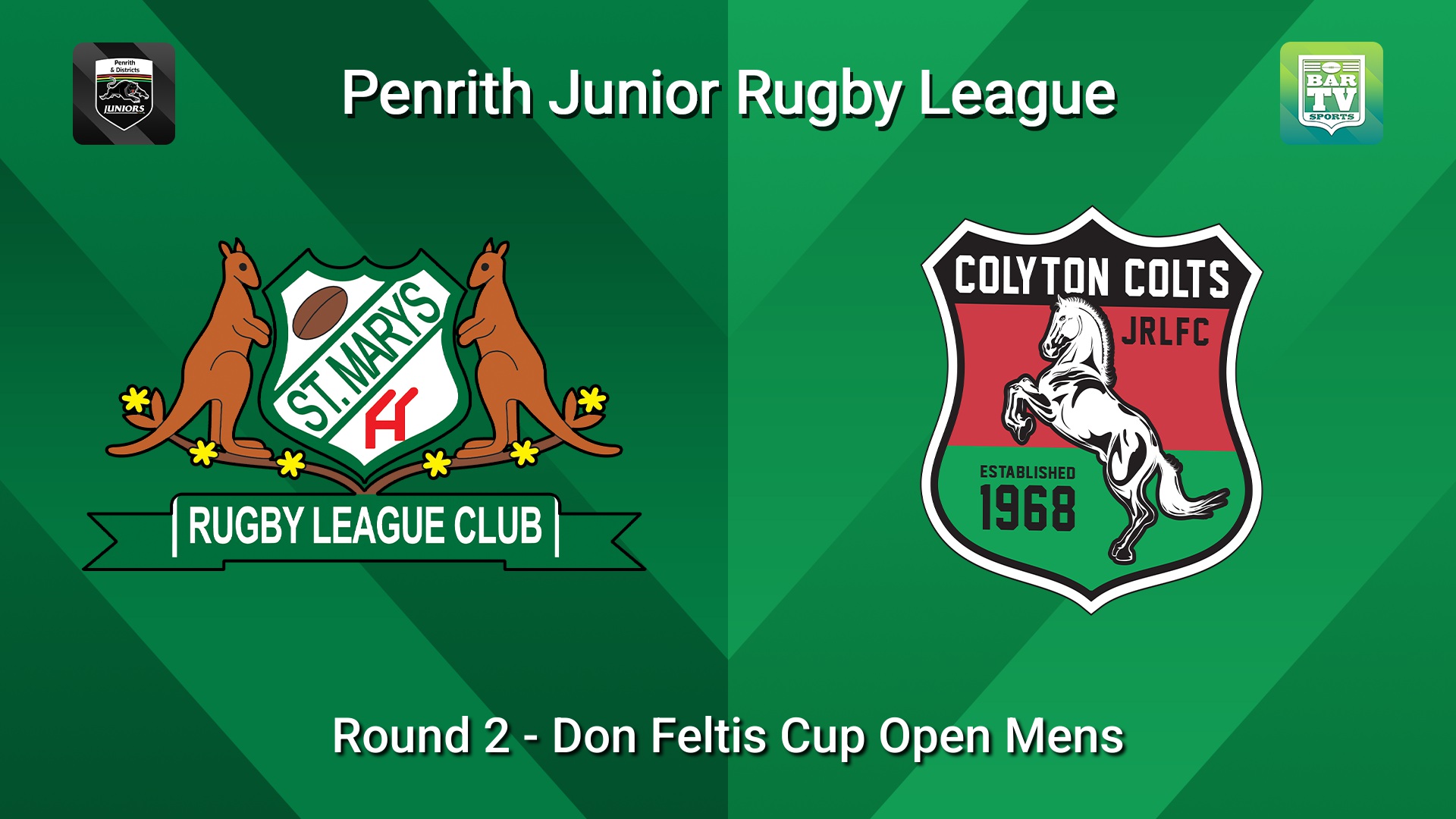 260411-video-Penrith & District Junior Rugby League Round 2 - Don Feltis Cup Open Mens - St Marys v Colyton Slate Image