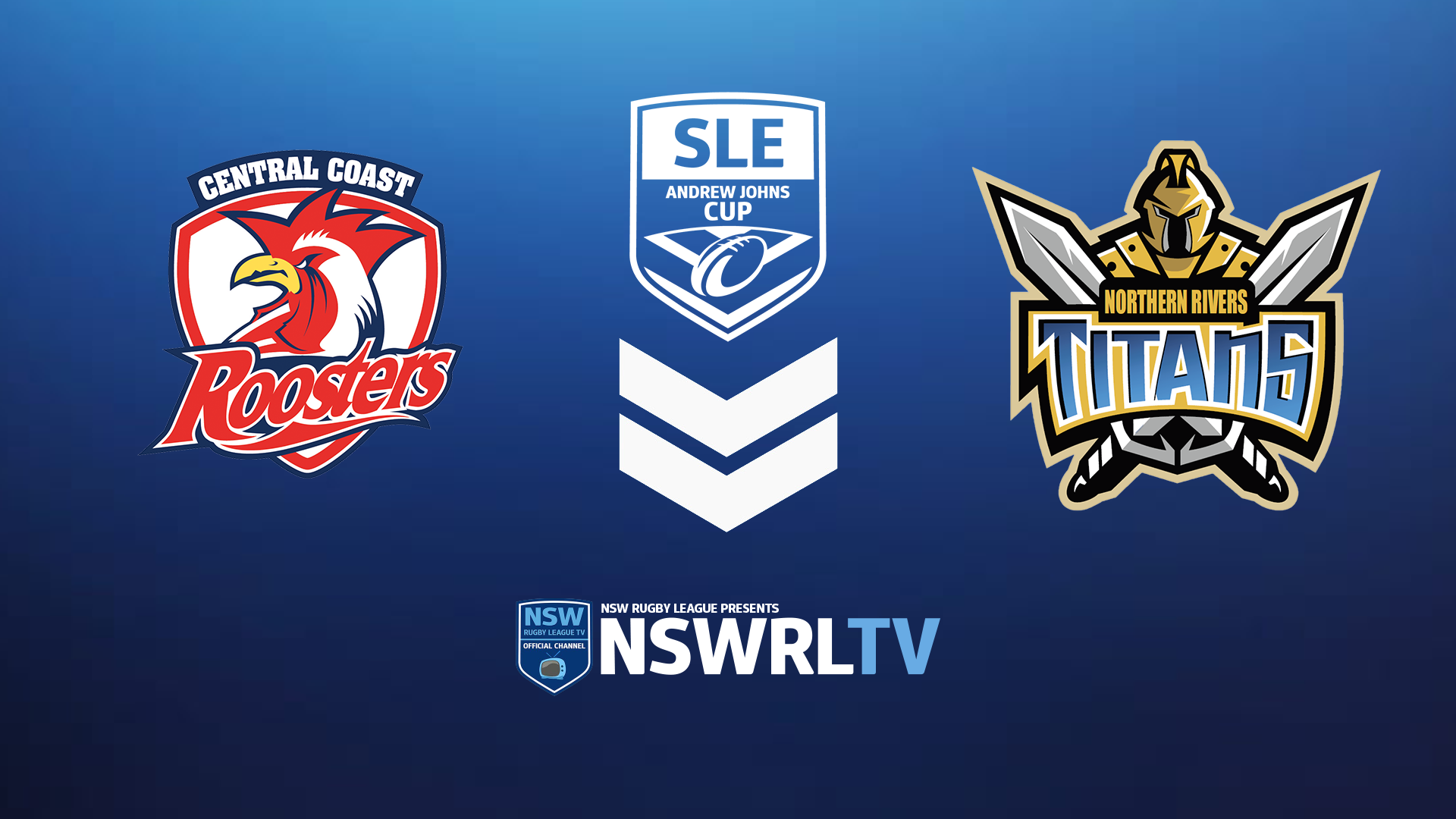 240210-video-SLE Andrew Johns Cup Round 2 - Central Coast Roosters v Northern Rivers Titans Slate Image
