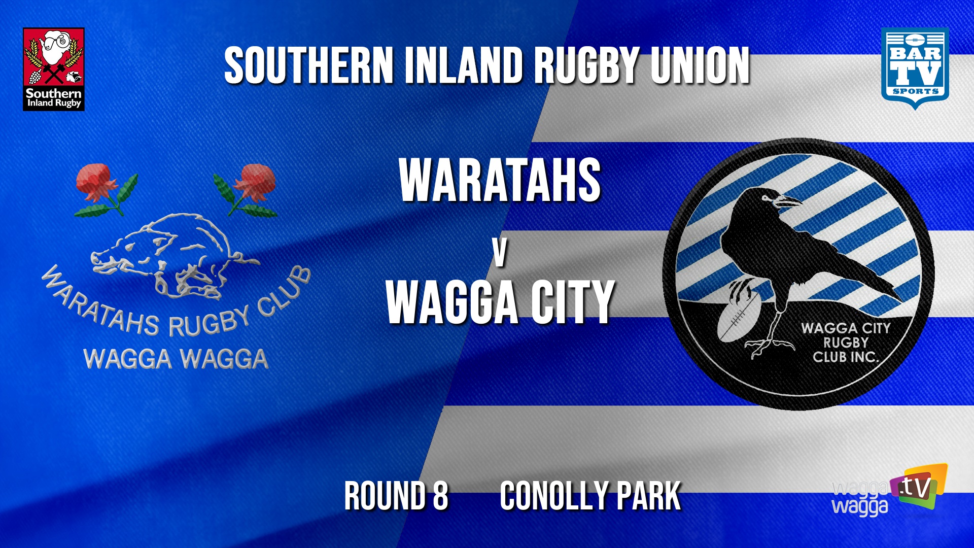 Southern Inland Rugby Union Round 8 - Wagga Waratahs v Wagga City Slate Image