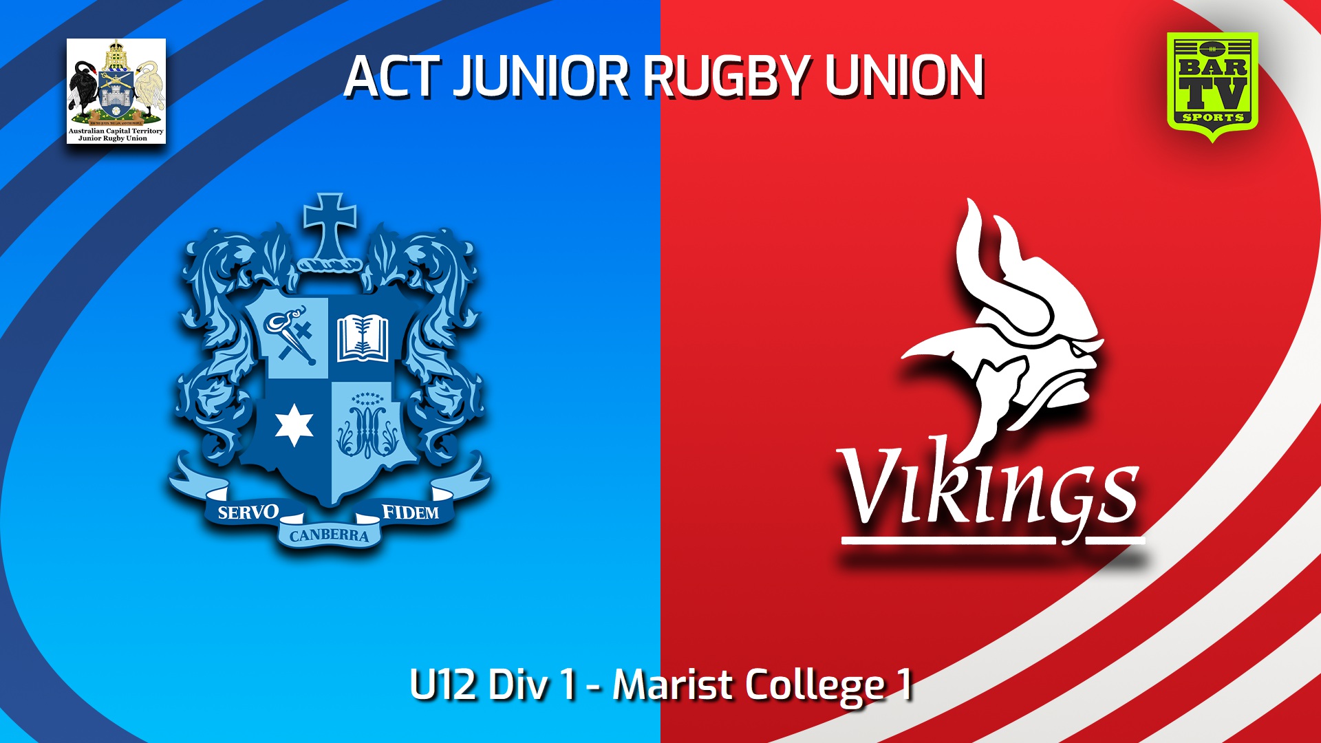 250906-video-ACT Junior Rugby Union Semi-Final - U12 Div 1 - Marist College Canberra v Tuggeranong Vikings Slate Image