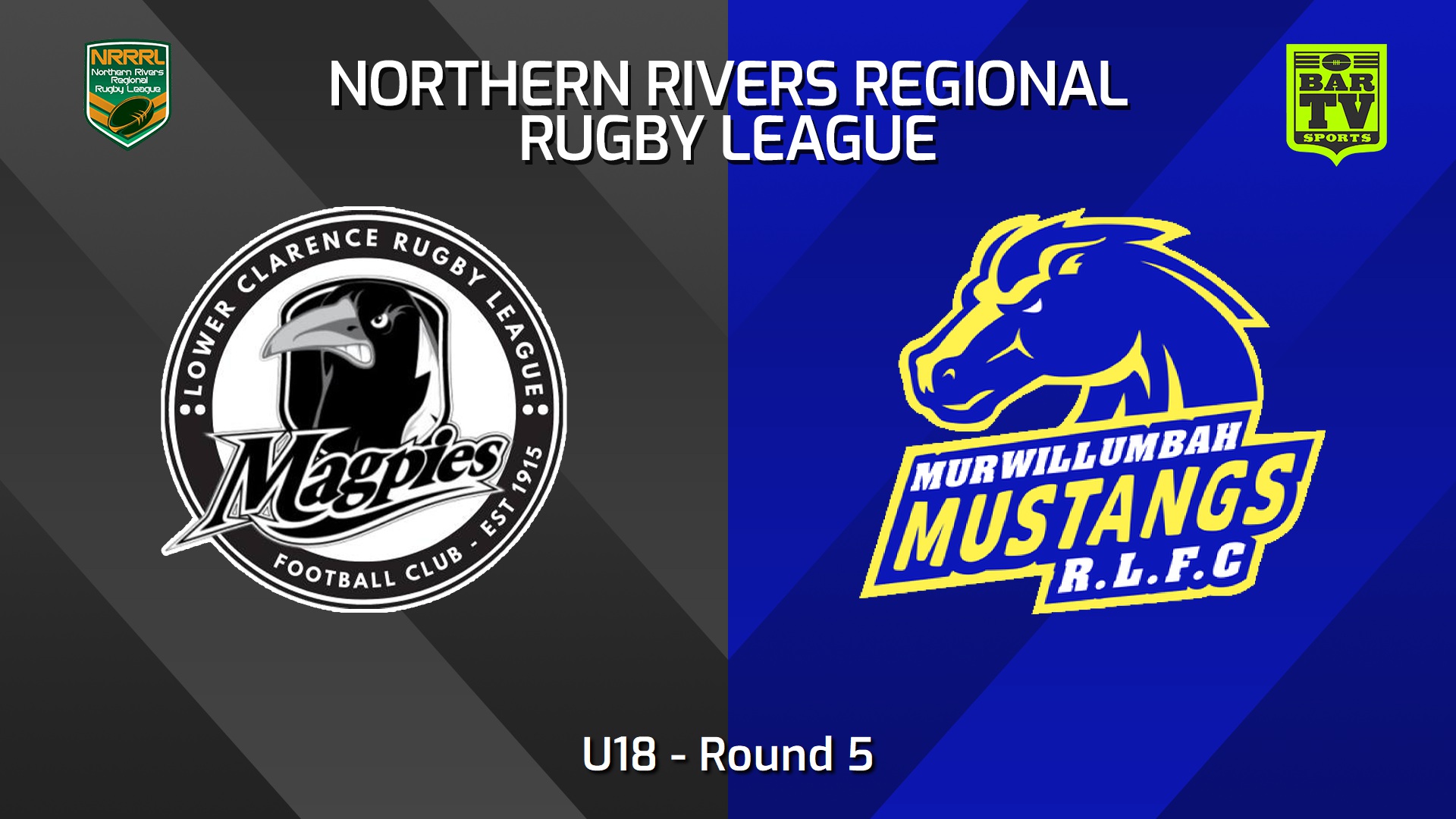 240811-video-Northern Rivers Round 5 - U18 - Lower Clarence Magpies v Murwillumbah Mustangs Slate Image