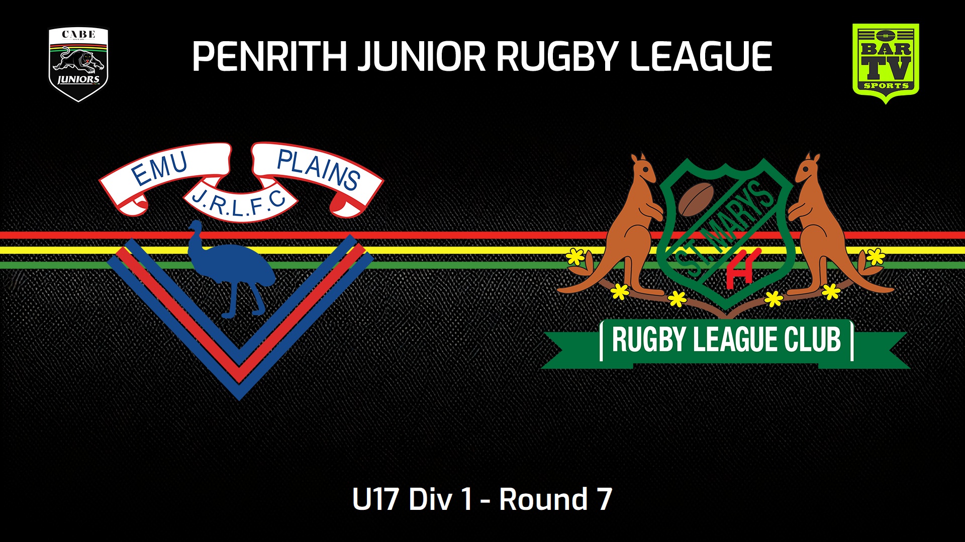 240526-video-Penrith & District Junior Rugby League Round 7 - U17 Div 1 - Emu Plains RLFC v St Marys Slate Image
