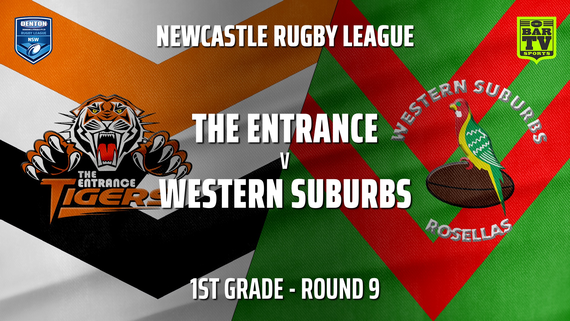 210530-Newcastle Rugby League Round 9 - 1st Grade - The Entrance Tigers v Western Suburbs Rosellas Slate Image