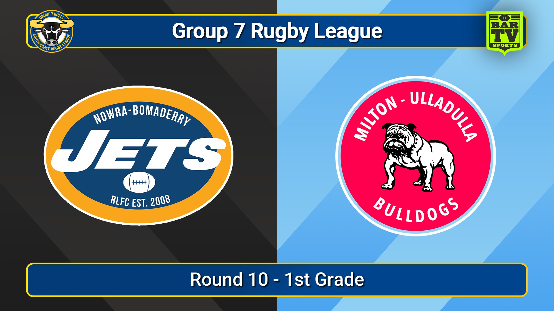 250622-video-South Coast Round 10 - 1st Grade - Nowra-Bomaderry  v Milton-Ulladulla Bulldogs Slate Image