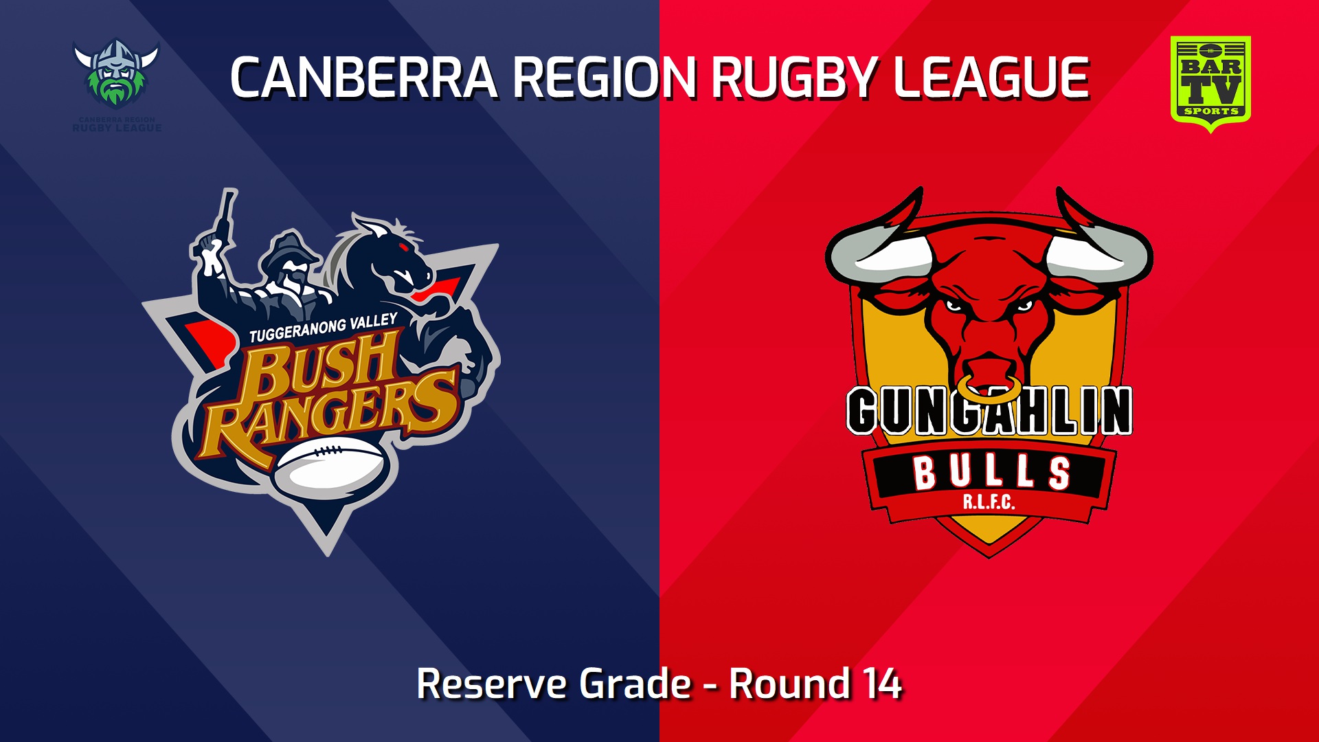 240713-video-Canberra Round 14 - Reserve Grade - Tuggeranong Bushrangers v Gungahlin Bulls Slate Image