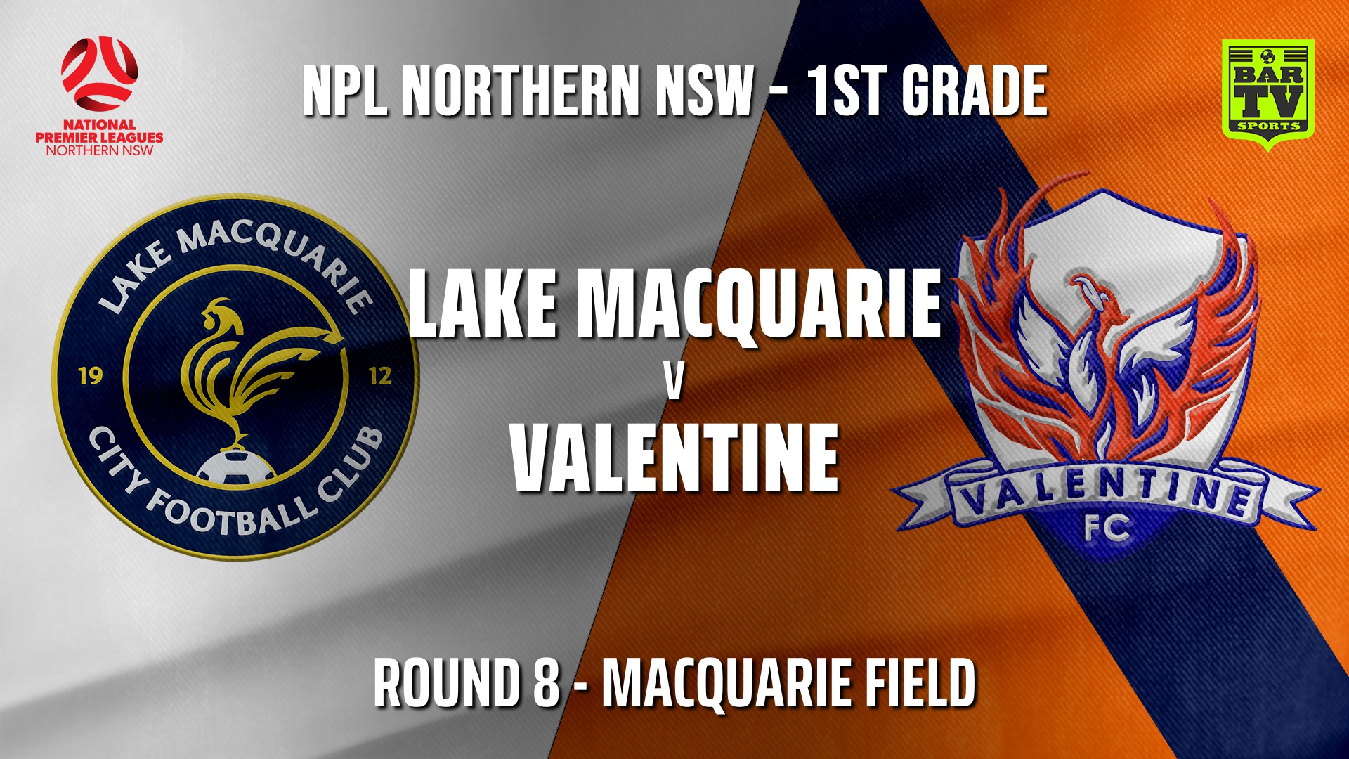 210522-NPL - NNSW Round 8 - Lake Macquarie City FC v Valentine Phoenix FC Slate Image