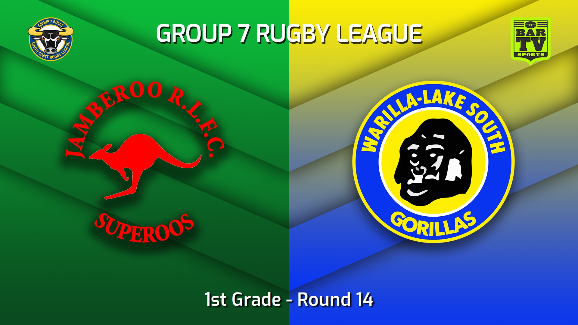 220723-South Coast Round 14 - 1st Grade - Jamberoo v Warilla-Lake South Gorillas Slate Image