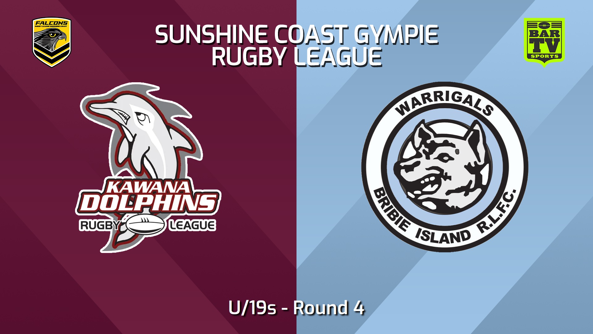 240427-video-Sunshine Coast RL Round 4 - U/19s - Kawana Dolphins v Bribie Island Warrigals Slate Image