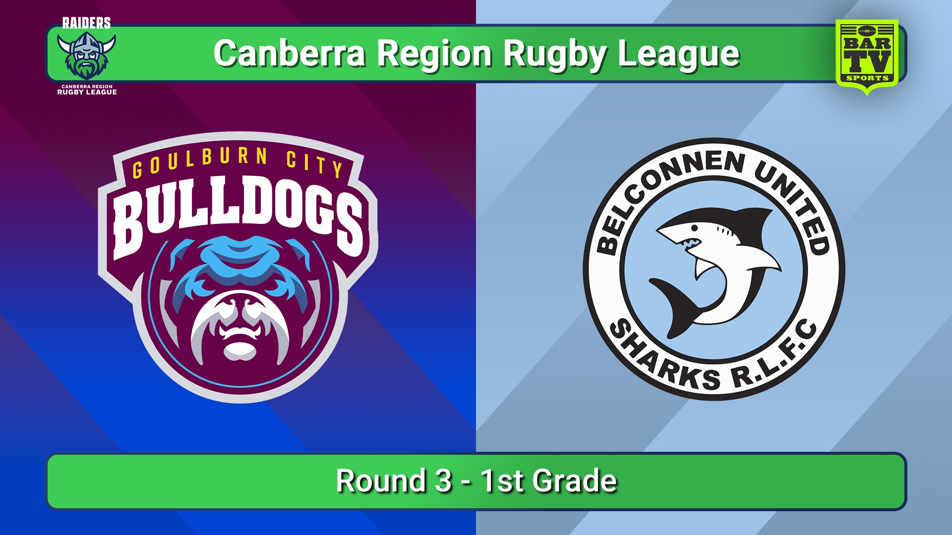 250426-video-Canberra Round 3 - 1st Grade - Goulburn City Bulldogs v Belconnen United Sharks Slate Image