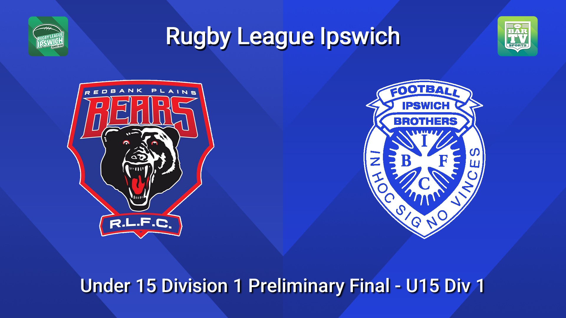 260828-video-Rugby League Ipswich Under 15 Division 1 Preliminary Final - U15 Div 1 - Redbank Plains Juniors v Brothers Ipswich Slate Image