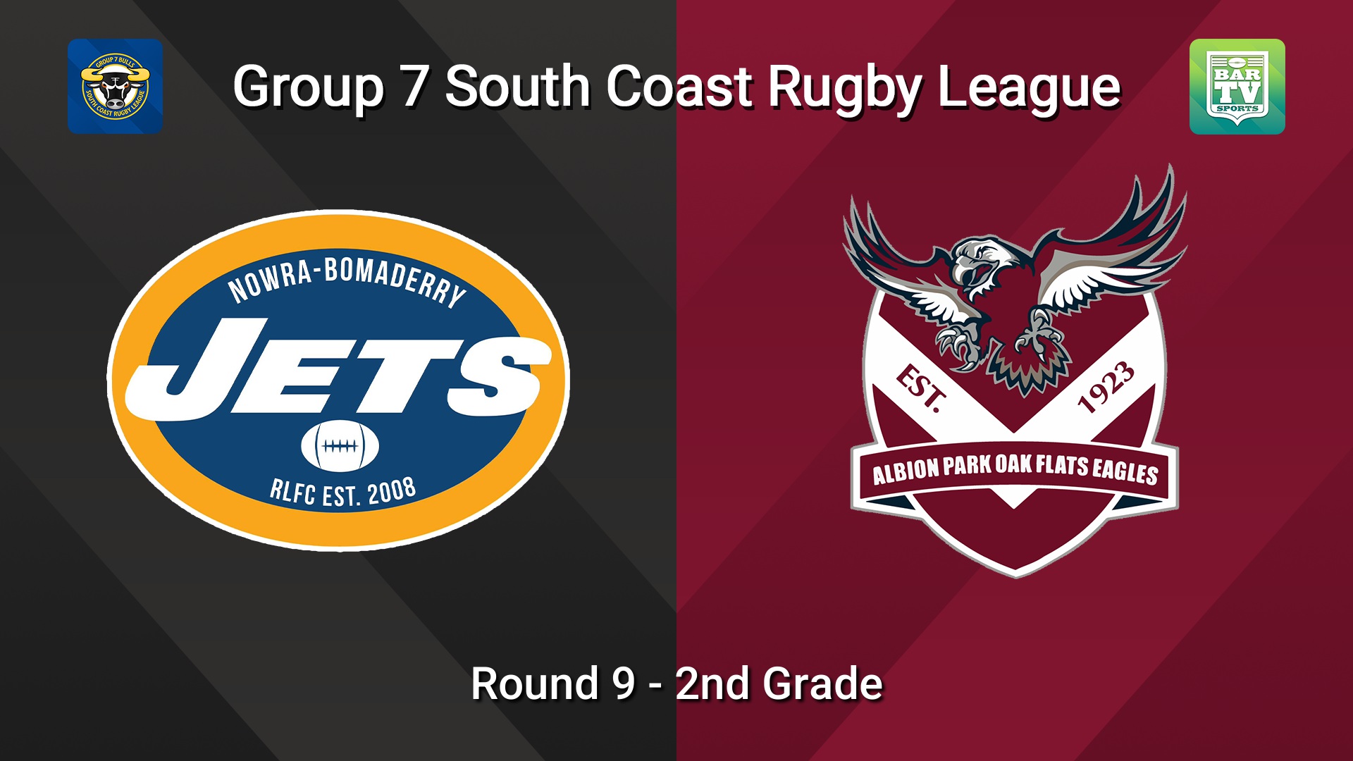 260621-video-South Coast Round 9 - 2nd Grade - Nowra-Bomaderry  v Albion Park Oak Flats Slate Image