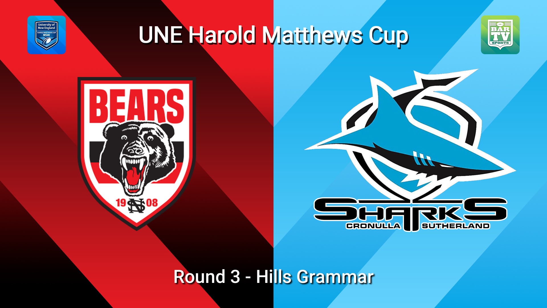 260221-video-UNE Harold Matthews Cup Round 3 - North Sydney Bears v Cronulla-Sutherland Sharks Slate Image