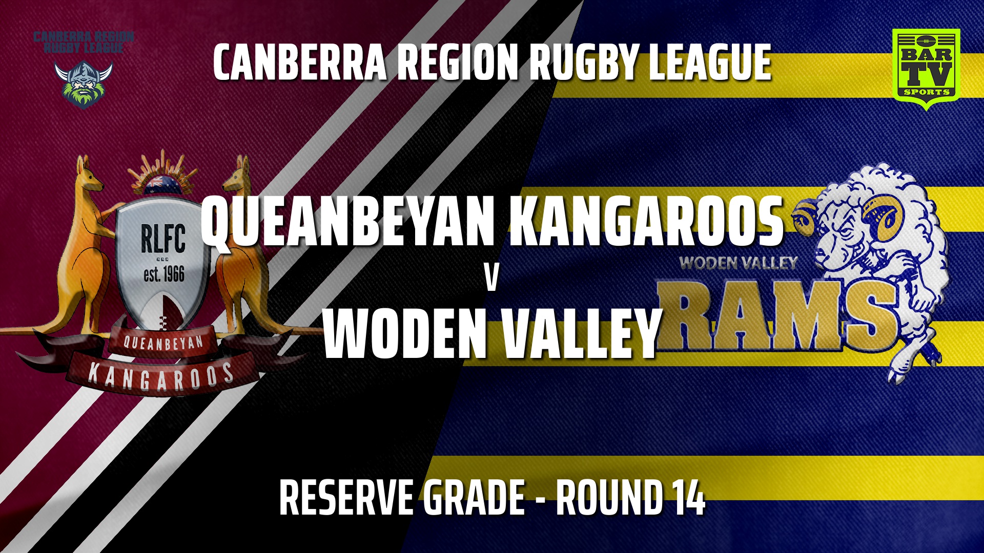 210731-Canberra Round 14 - Reserve Grade - Queanbeyan Kangaroos v Woden Valley Rams Slate Image