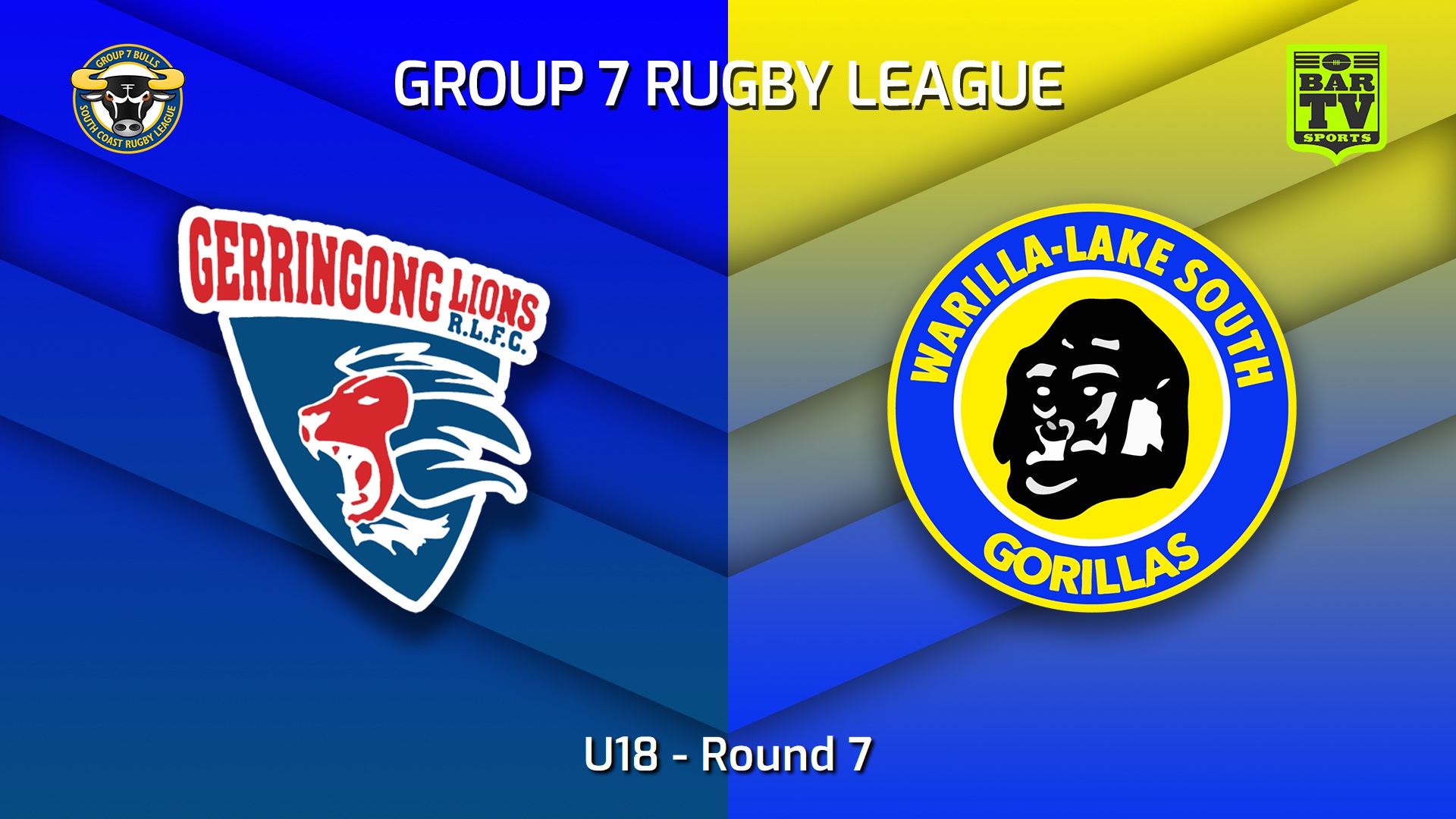 230513-South Coast Round 7 - U18 - Gerringong Lions v Warilla-Lake South Gorillas Slate Image