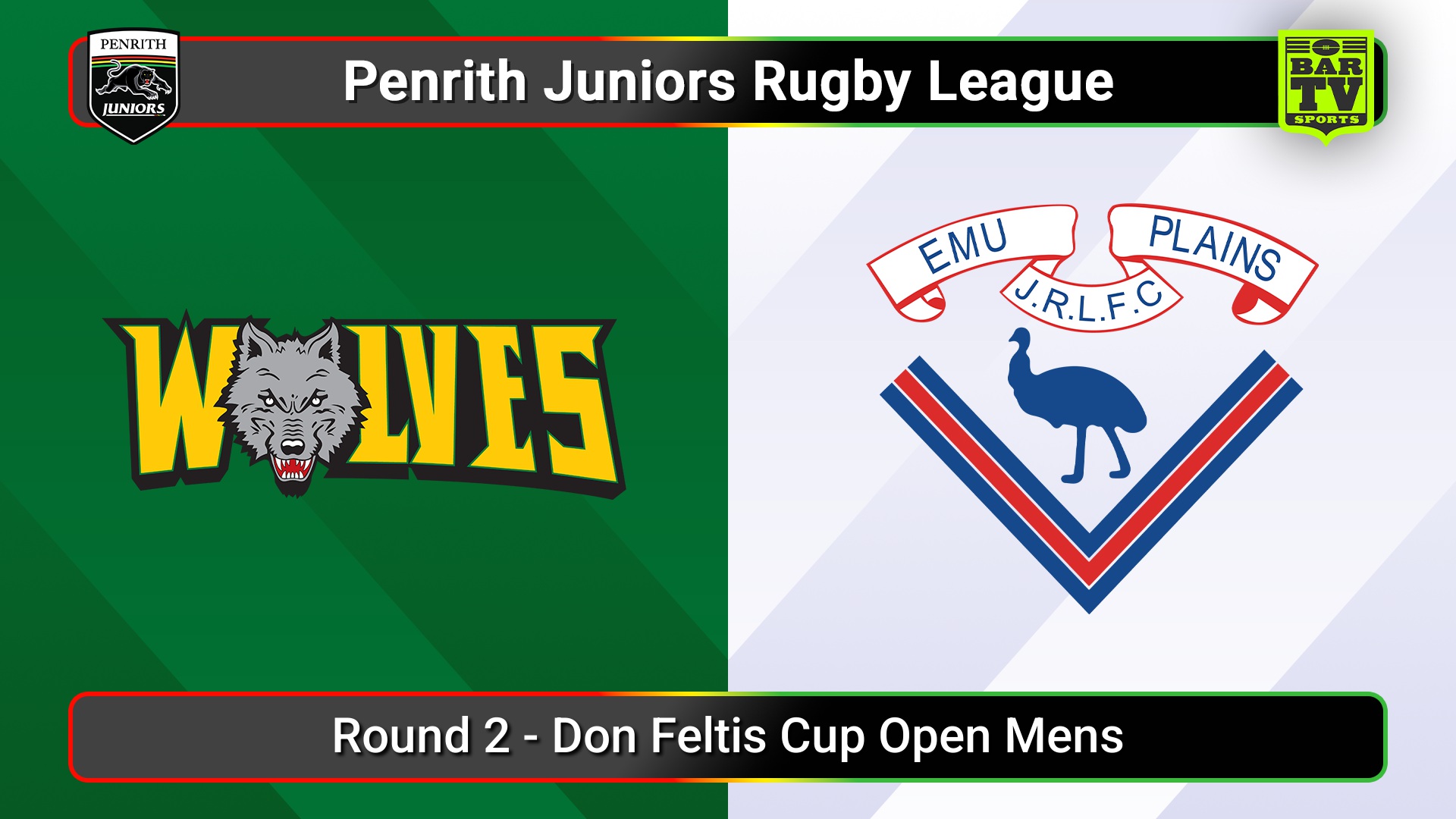 250412-video-Penrith & District Junior Rugby League Round 2 - Don Feltis Cup Open Mens - Windsor Wolves v Emu Plains Slate Image