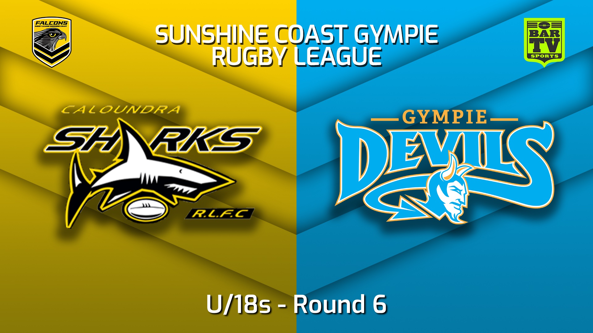 220521-Sunshine Coast RL Round 6 - U/18s - Caloundra Sharks v Gympie Devils Slate Image