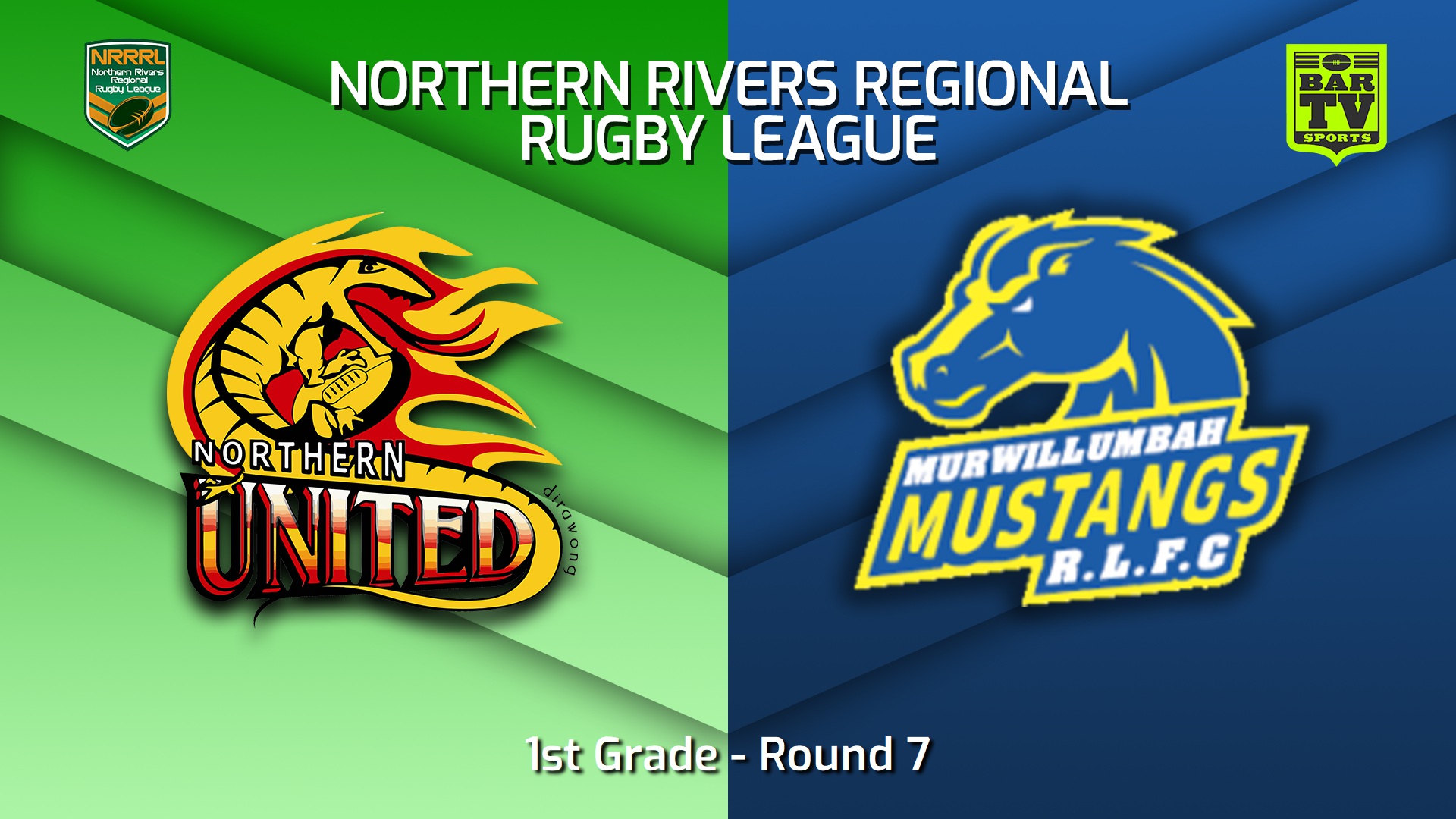 230527-Northern Rivers Round 7 - 1st Grade - Northern United v Murwillumbah Mustangs Slate Image