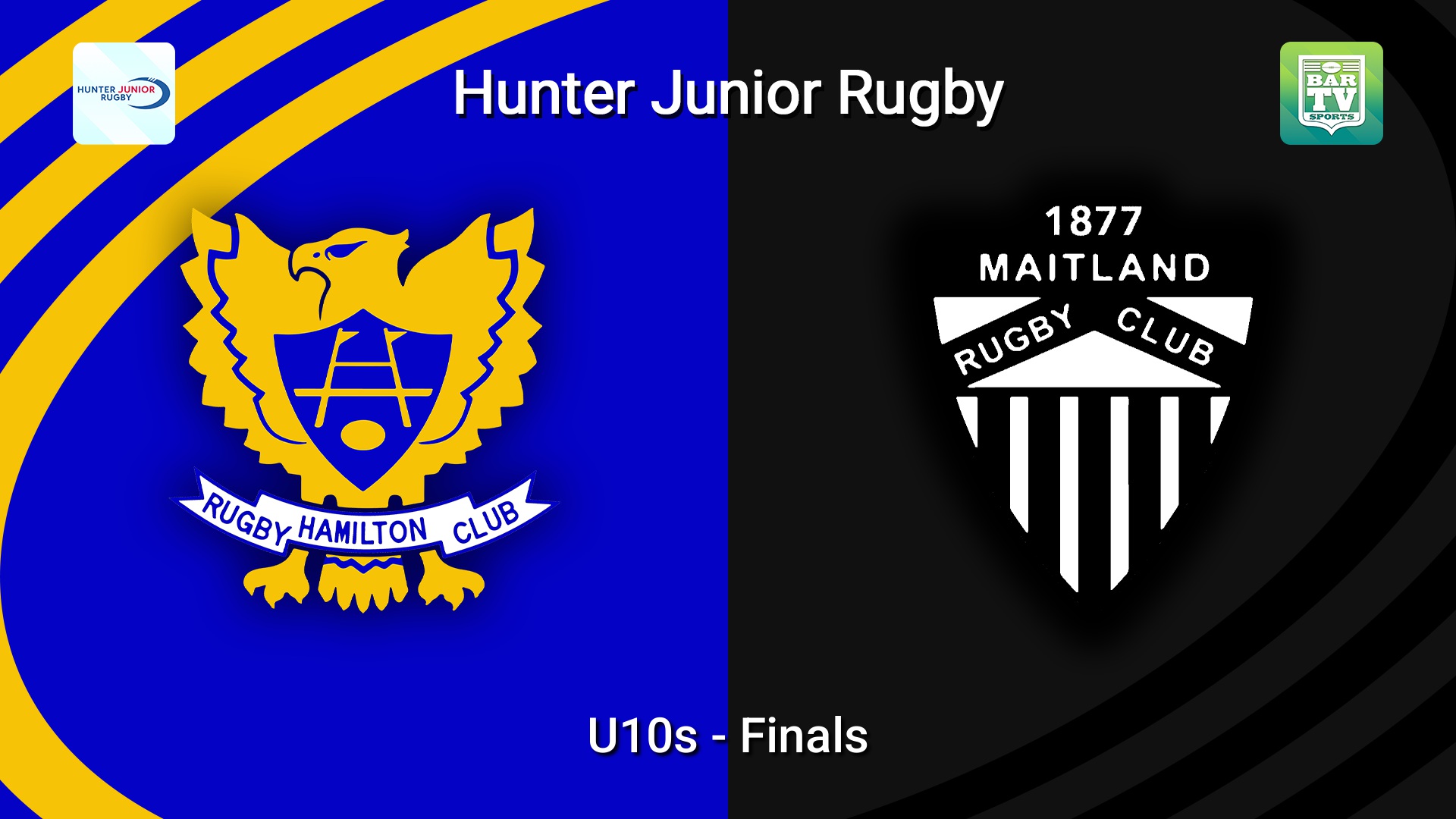 260829-video-Hunter Junior Rugby Union Finals - U10s - Hamilton Hawks v Maitland Slate Image