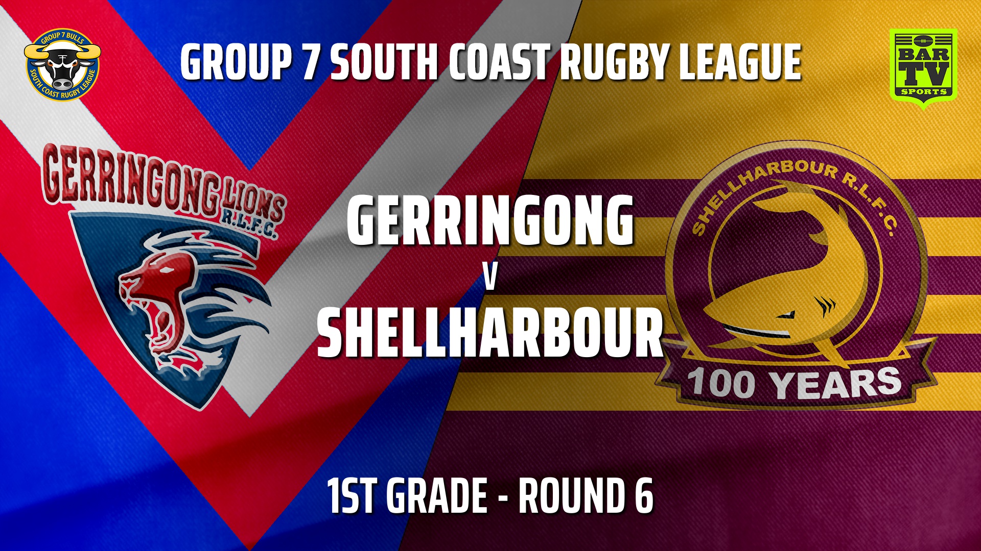 210522-Group 7 RL Round 6 - 1st Grade - Gerringong v Shellharbour Sharks Slate Image