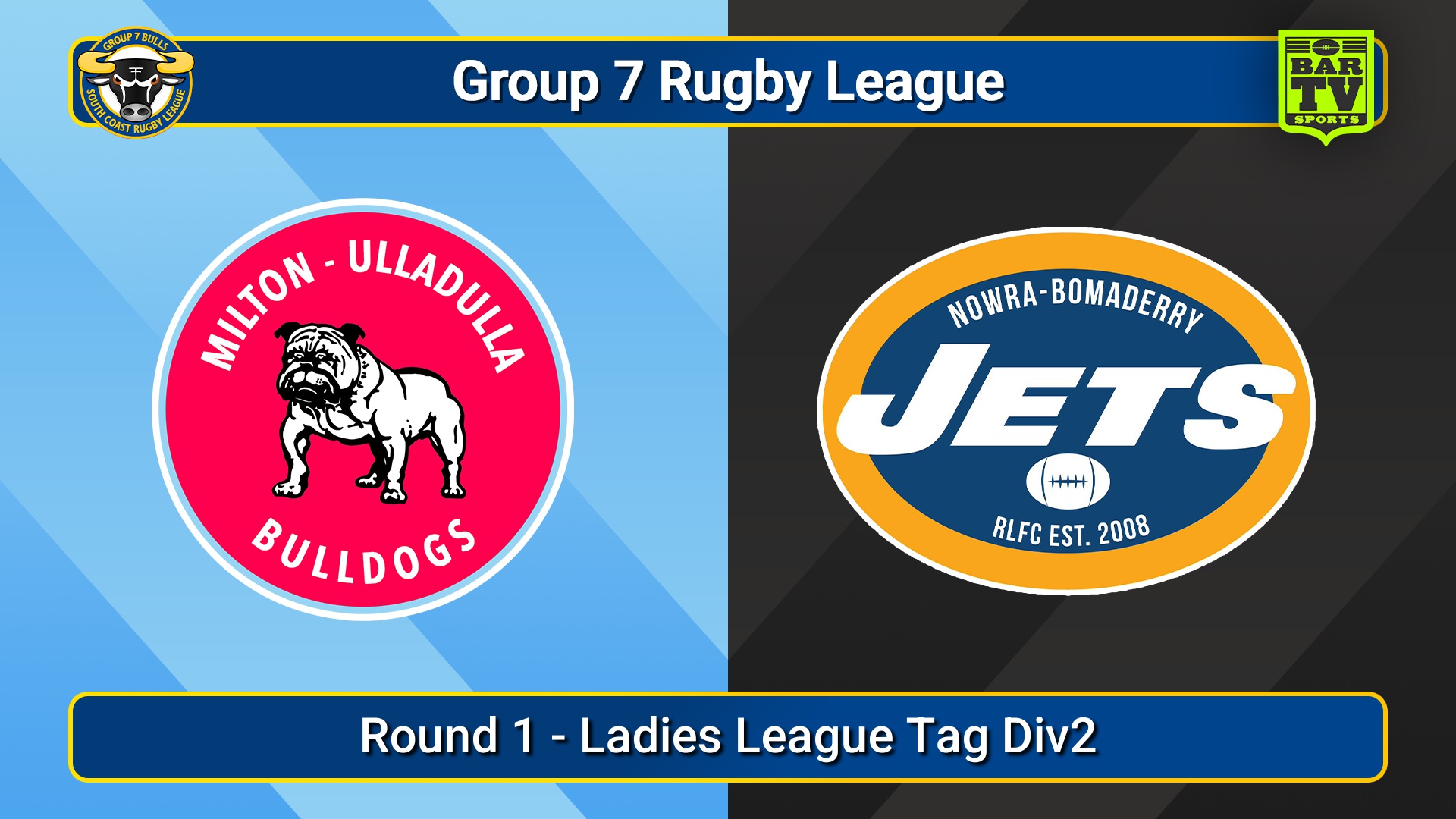 250405-video-South Coast Round 1 - Ladies League Tag Div2 - Milton-Ulladulla Bulldogs v Nowra-Bomaderry  Slate Image