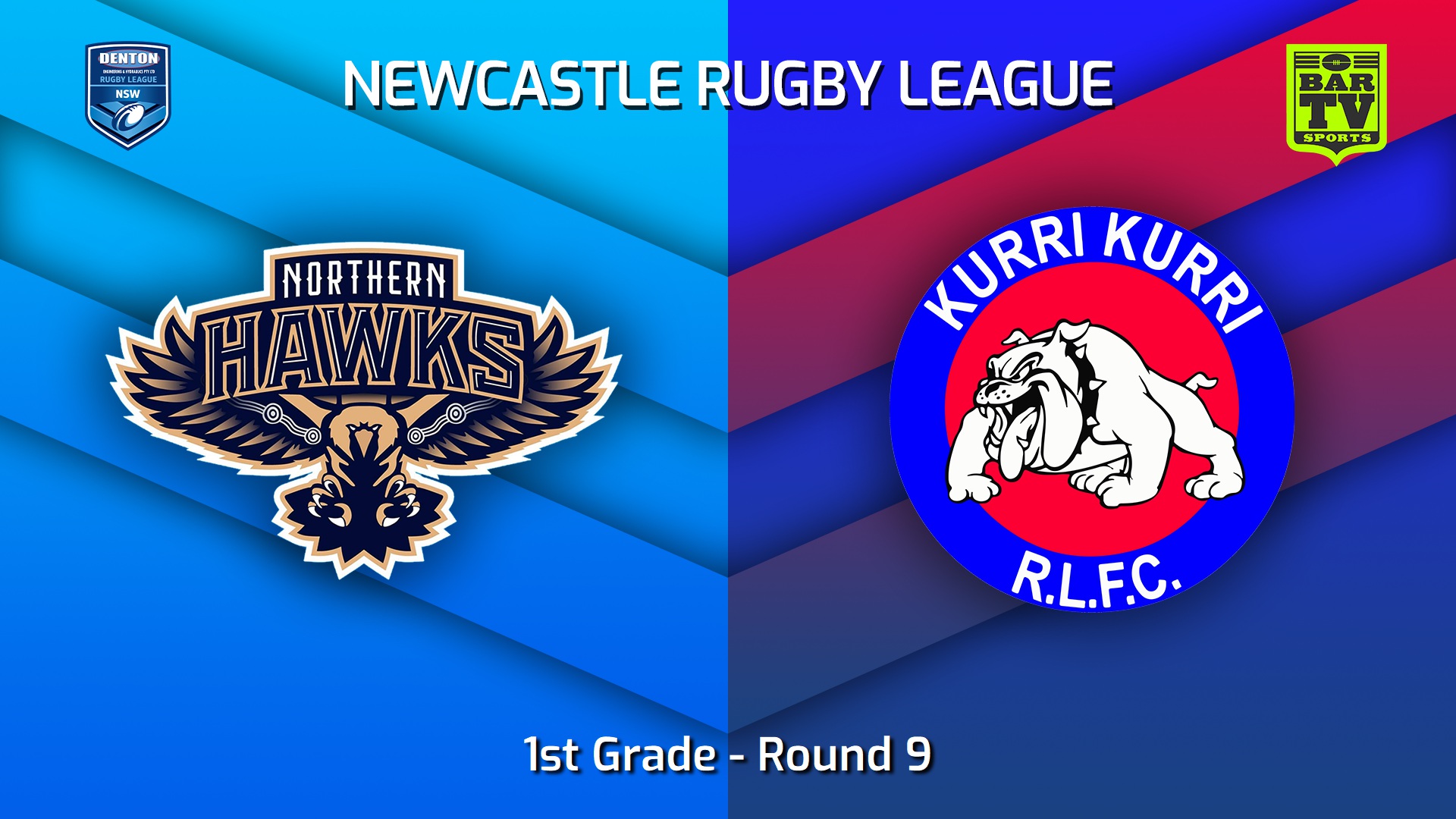 230528-Newcastle RL Round 9 - 1st Grade - Northern Hawks v Kurri Kurri Bulldogs Slate Image