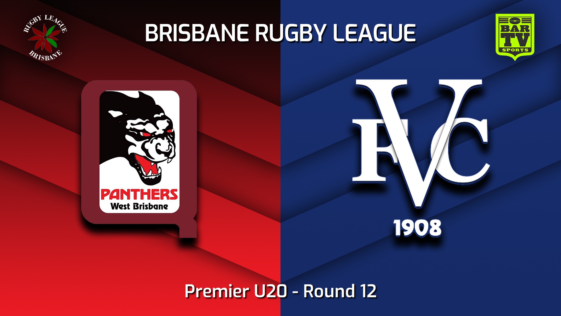 230624-BRL Round 12 - Premier U20 - West Brisbane Panthers v Valleys Diehards Slate Image