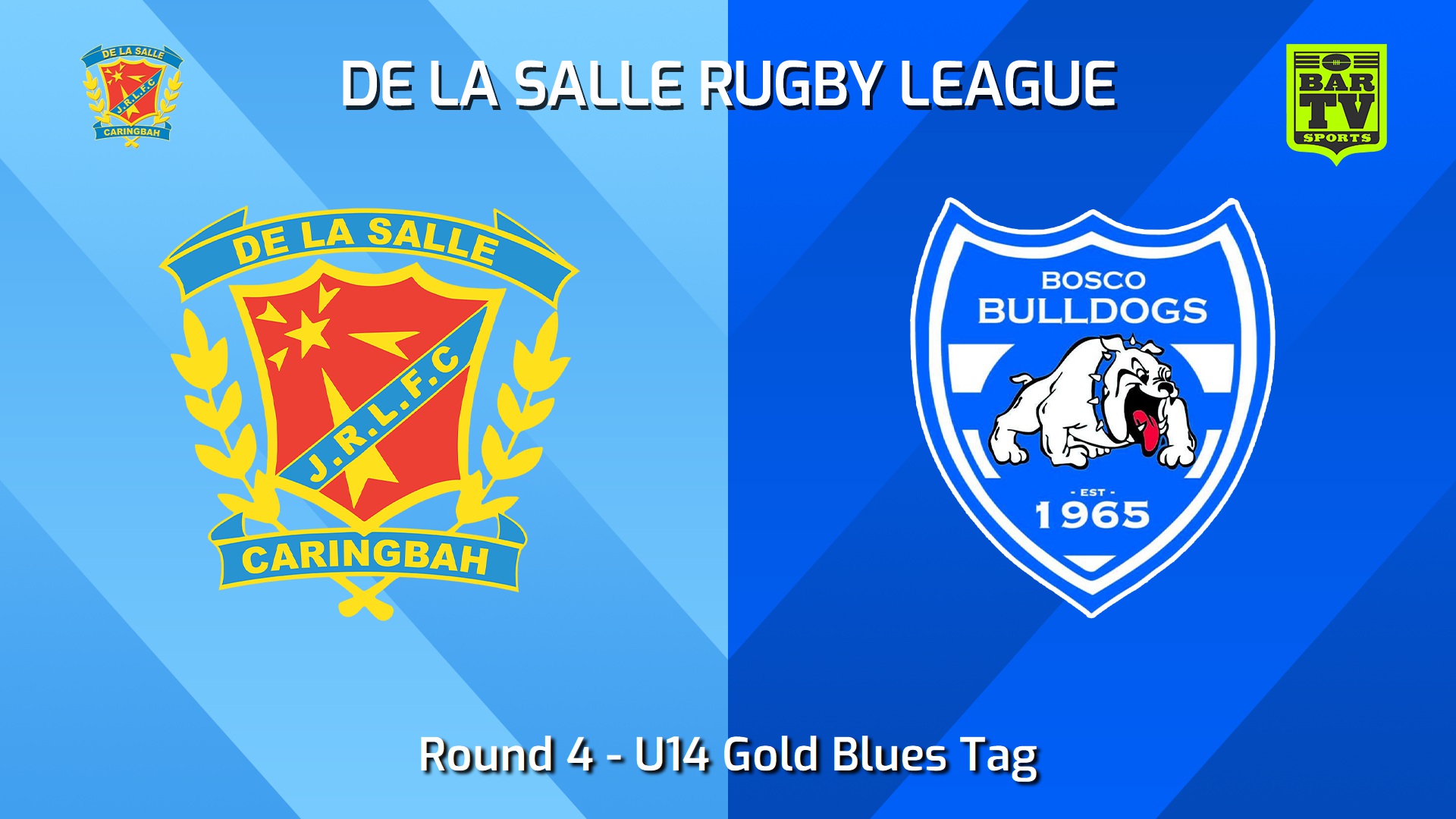 250504-video-De La Salle Round 4 - U14 Gold Blues Tag - De La Salle v St John Bosco Bulldogs Slate Image