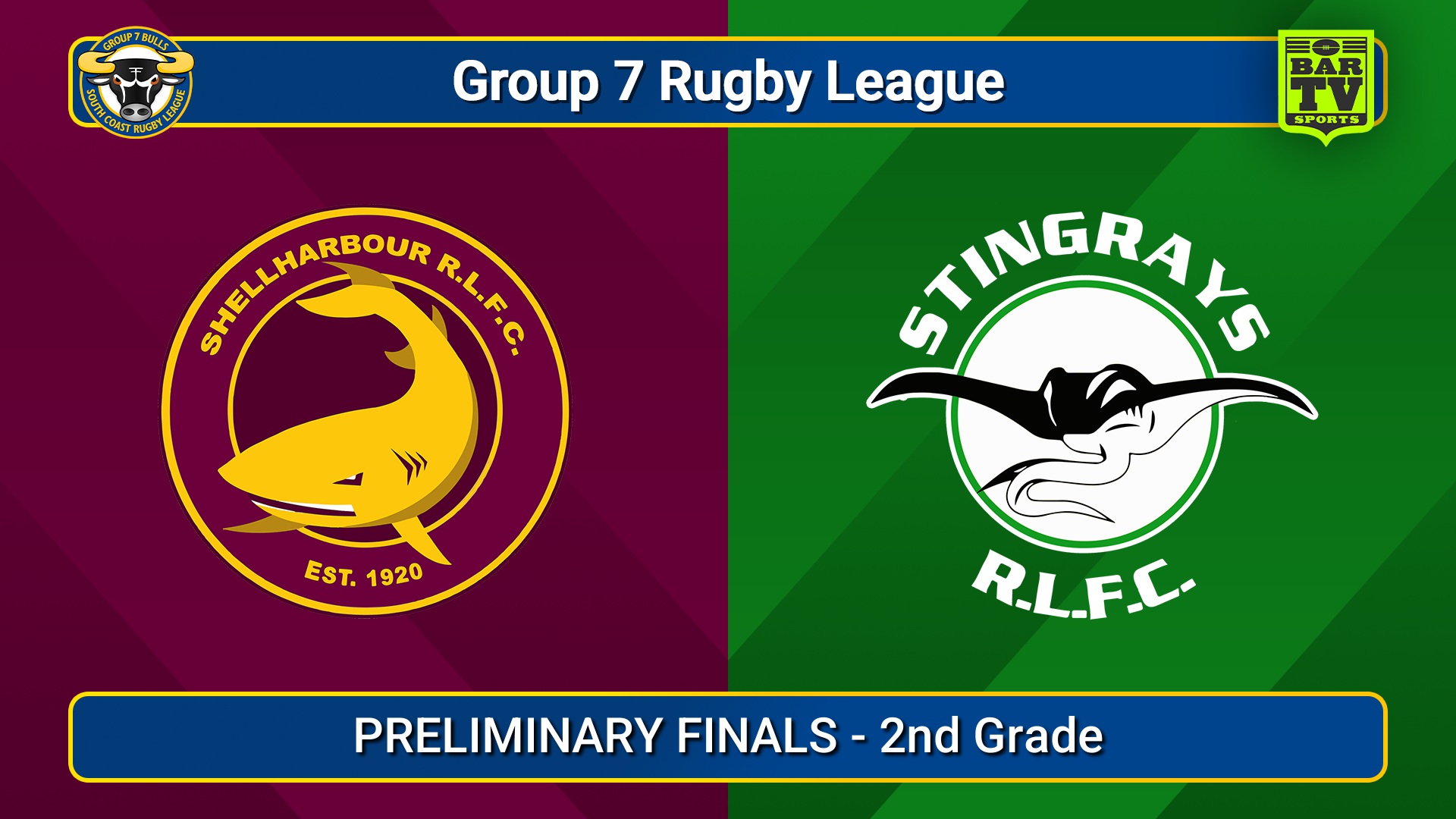 250920-video-South Coast PRELIMINARY FINALS         - 2nd Grade - Shellharbour Sharks v Stingrays of Shellharbour Slate Image