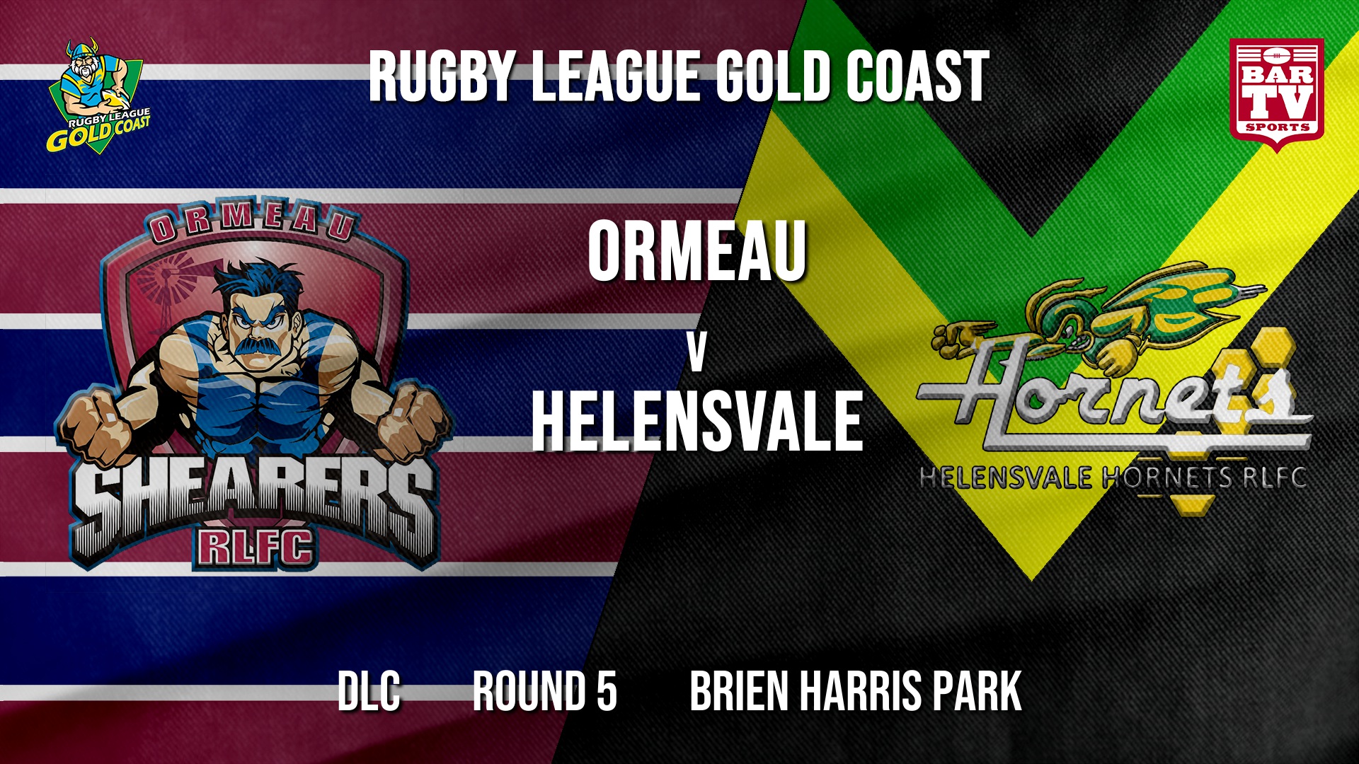 RLGC Round 5 - DLC - Ormeau Shearers v Helensvale Hornets Slate Image