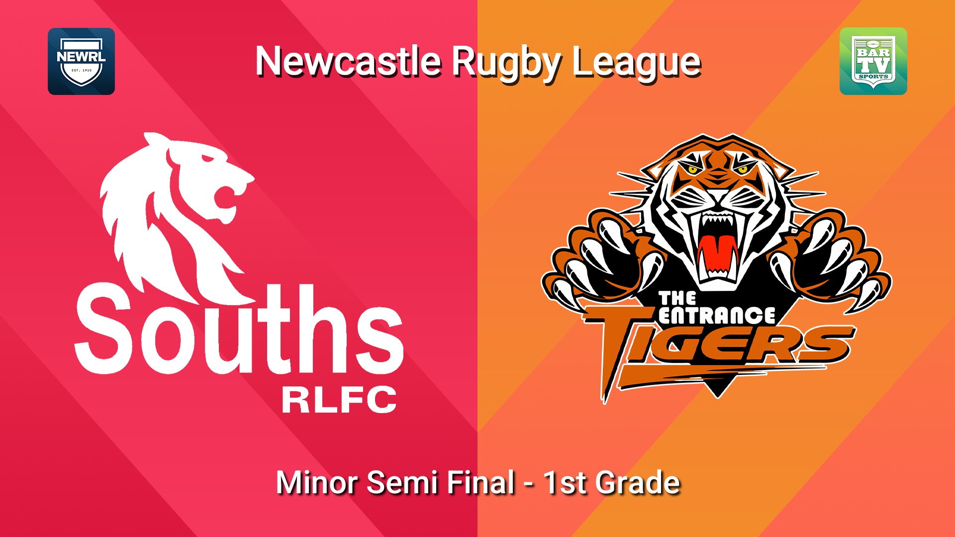 260823-video-Newcastle RL Minor Semi Final - 1st Grade - South Newcastle Lions v The Entrance Tigers Slate Image