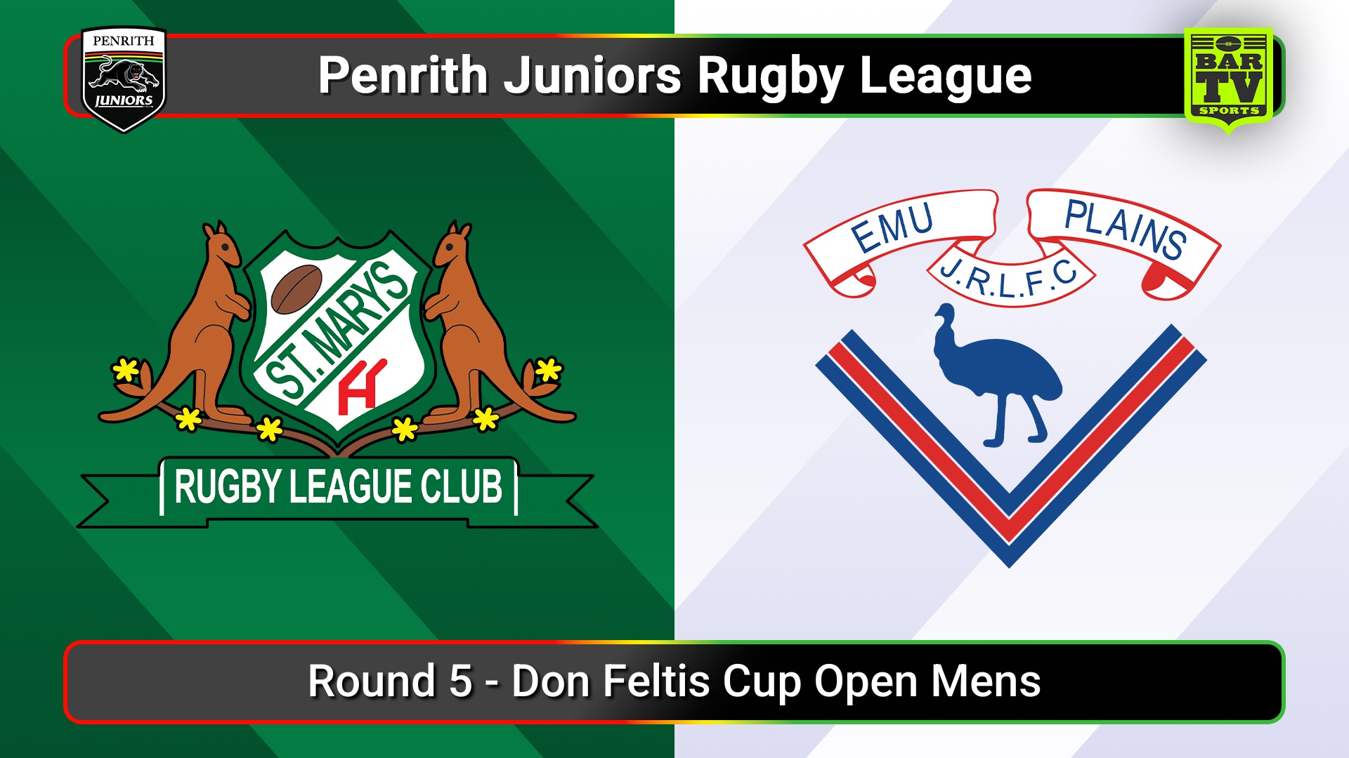 250518-video-Penrith & District Junior Rugby League Round 5 - Don Feltis Challenge Cup - St Marys v Emu Plains Slate Image