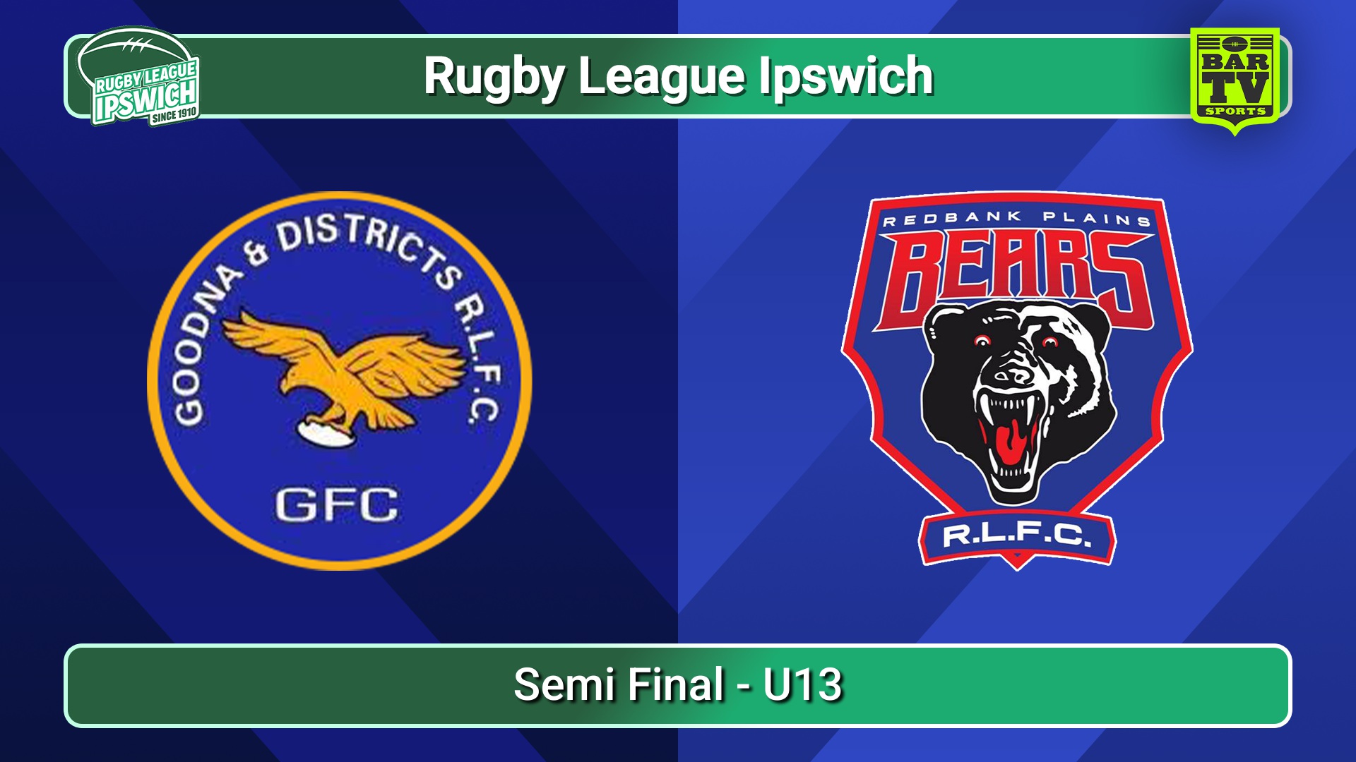 250830-video-Rugby League Ipswich Semi Final - U13 - Goodna v Redbank Plains Juniors Slate Image