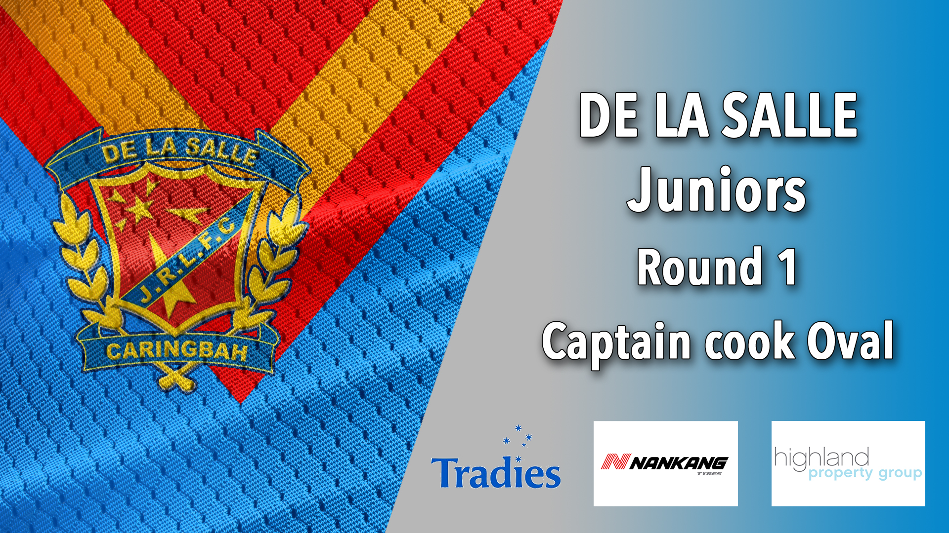 De La Salle JRLFC Round 1 U/10 - De La Salle v Yarrawarrah Tigers Slate Image