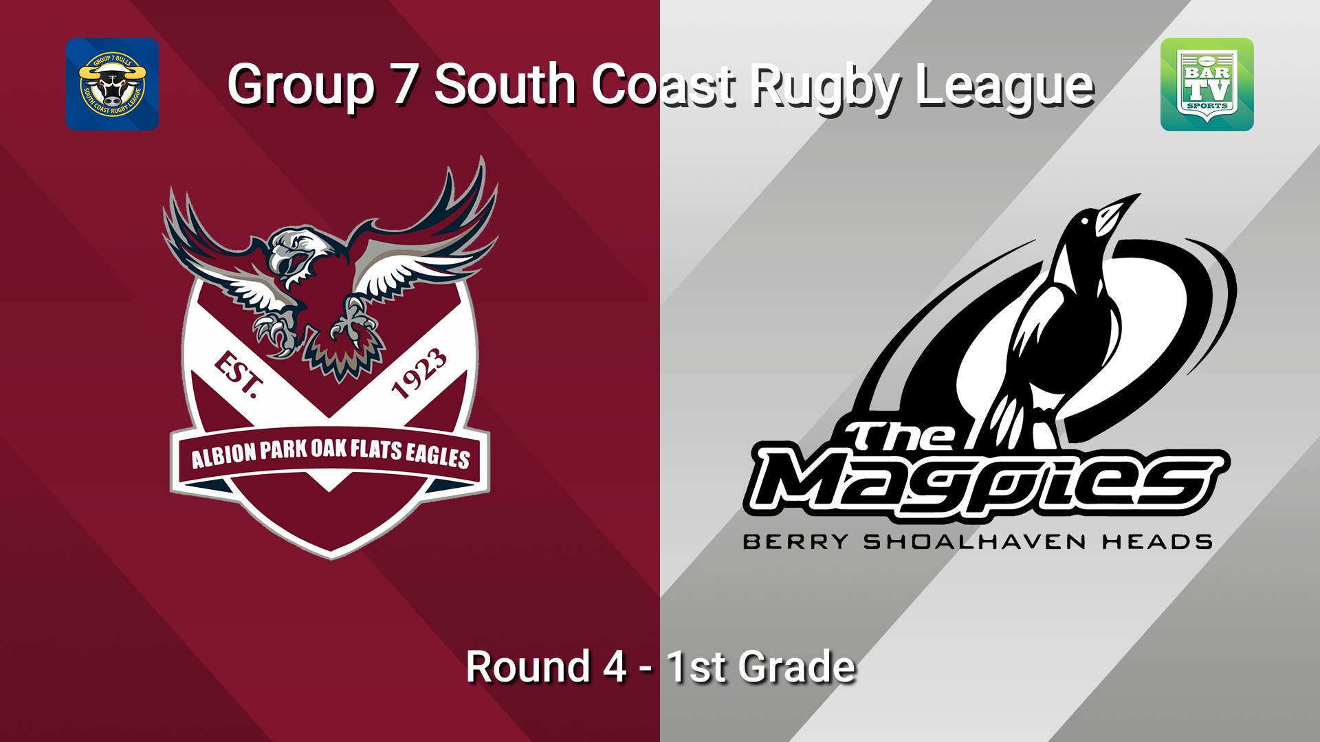260503-video-South Coast Round 4 - 1st Grade - Albion Park Oak Flats v Berry-Shoalhaven Heads Slate Image