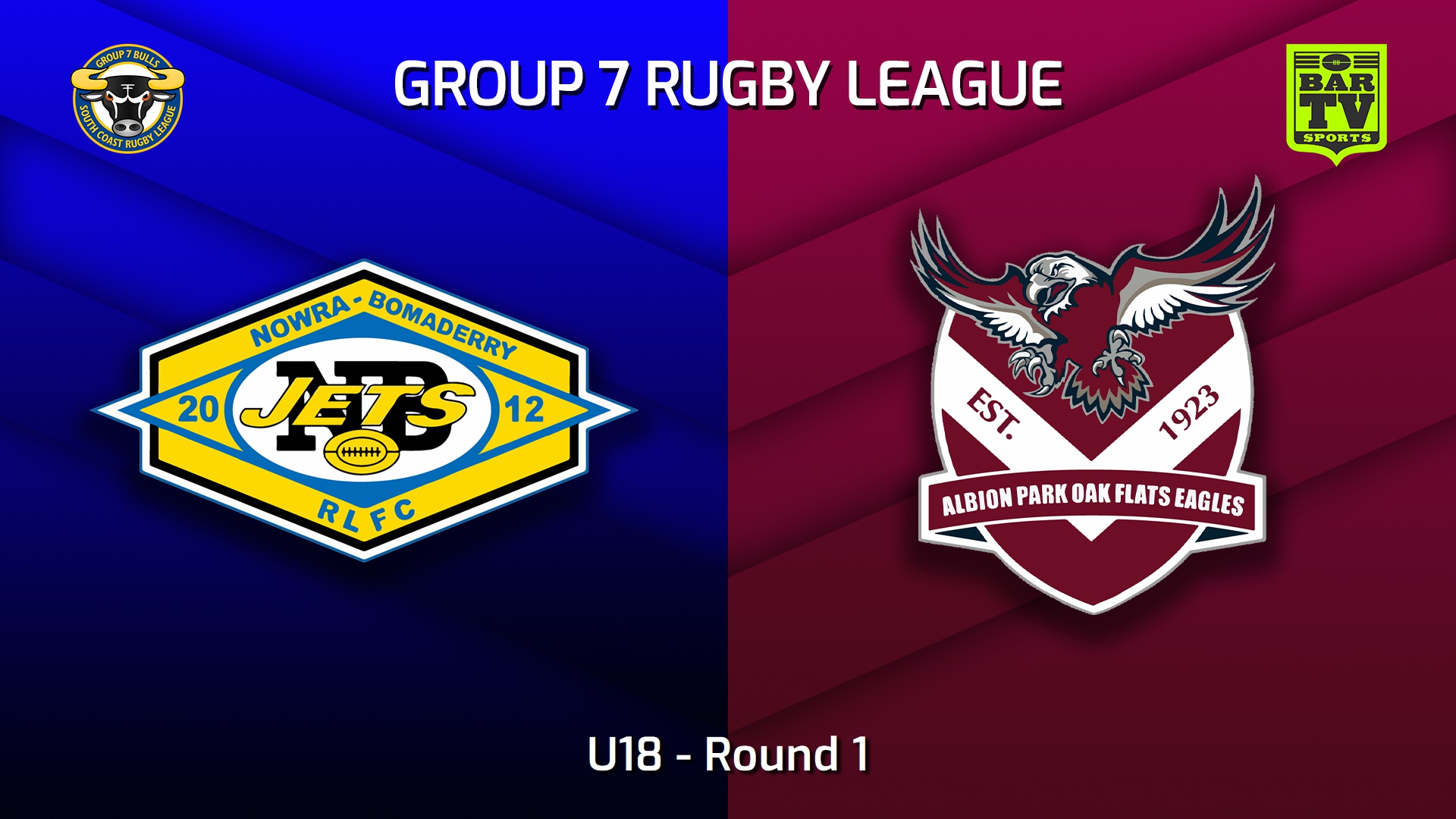 220730-South Coast Round 1 - U18 - Nowra-Bomaderry Jets v Albion Park Oak Flats Eagles Slate Image