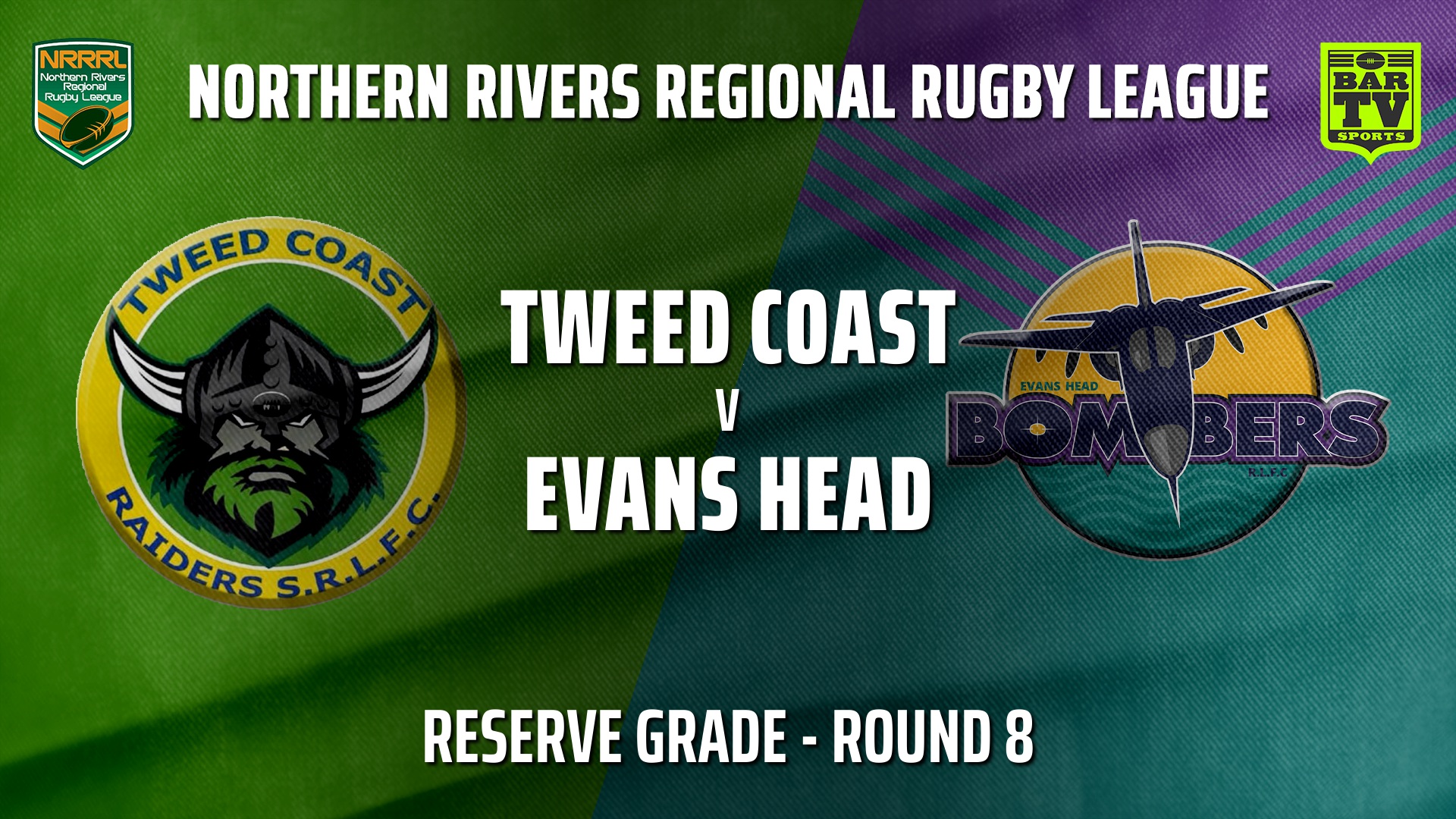 210627-Northern Rivers Round 8 - Reserve Grade - Tweed Coast Raiders v Evans Head Bombers Slate Image