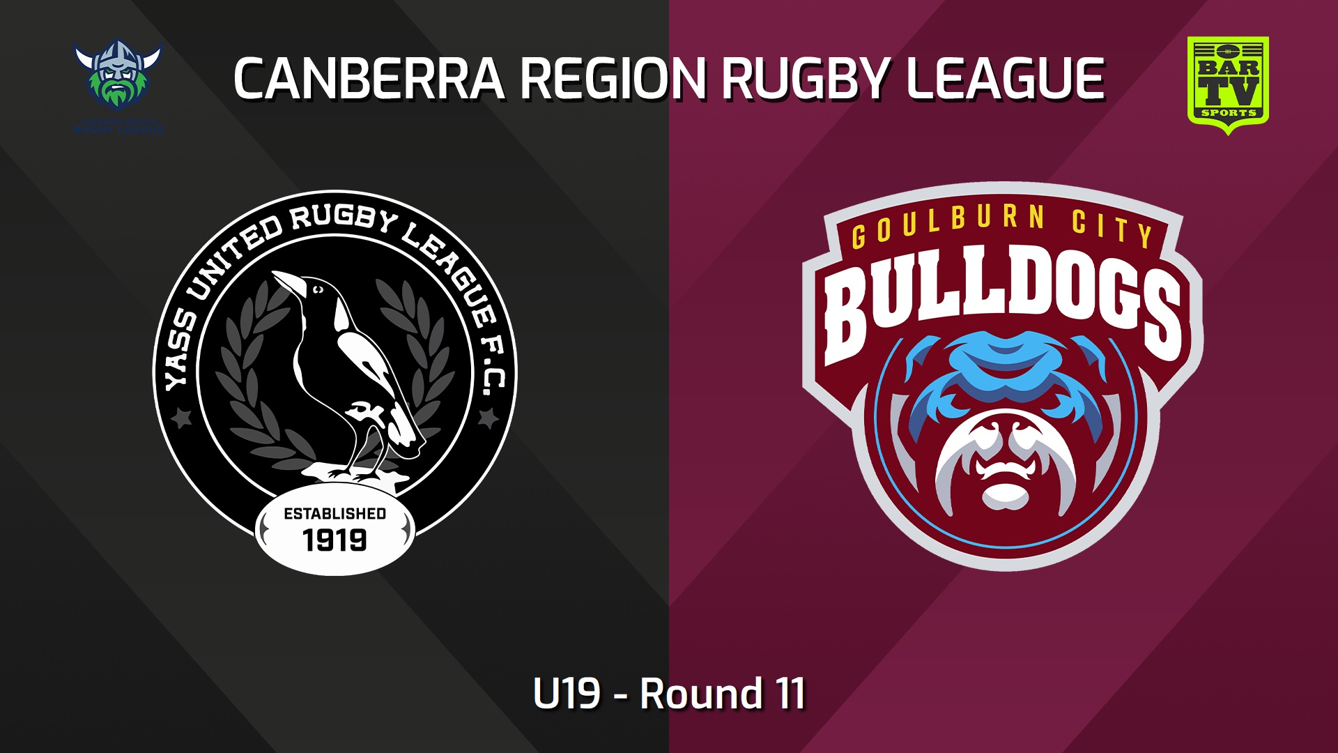 240622-video-Canberra Round 11 - U19 - Yass Magpies v Goulburn City Bulldogs Slate Image